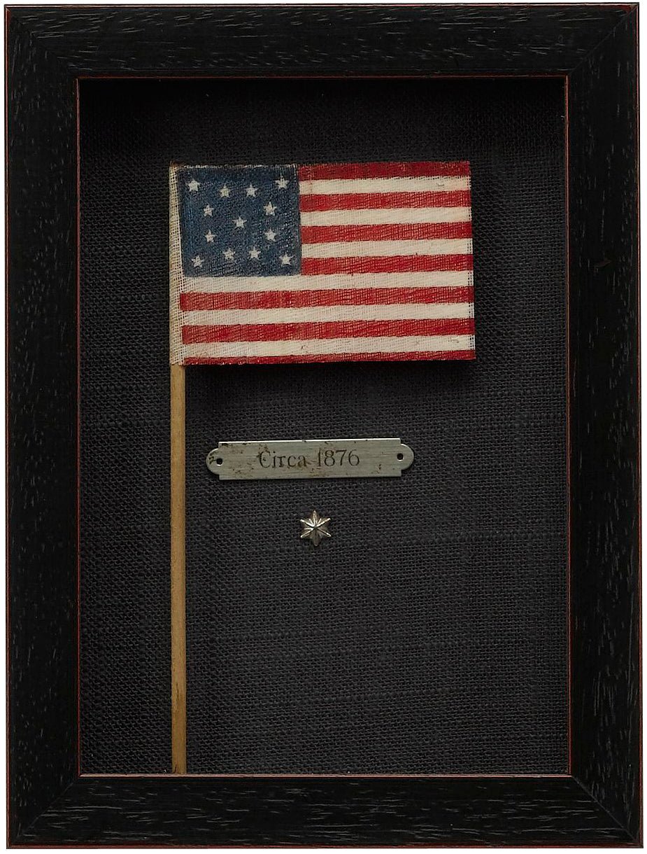 13 - Star Flag Waver for the Centennial Celebration - The Great Republic