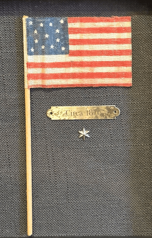13 - Star Flag Waver for the Centennial Celebration - The Great Republic