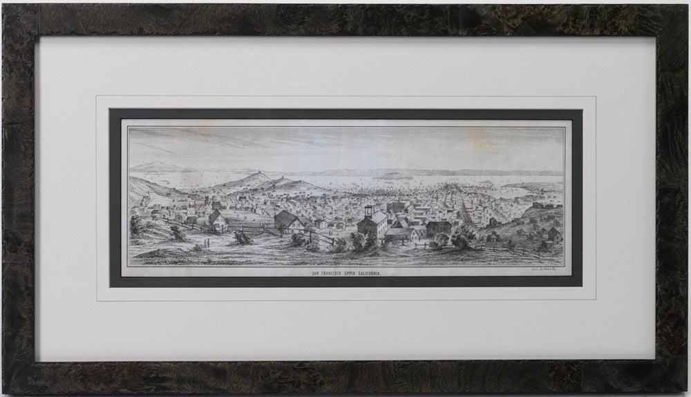 1851 “San Francisco, Upper California” Lettersheet by Britton & Rey - The Great Republic