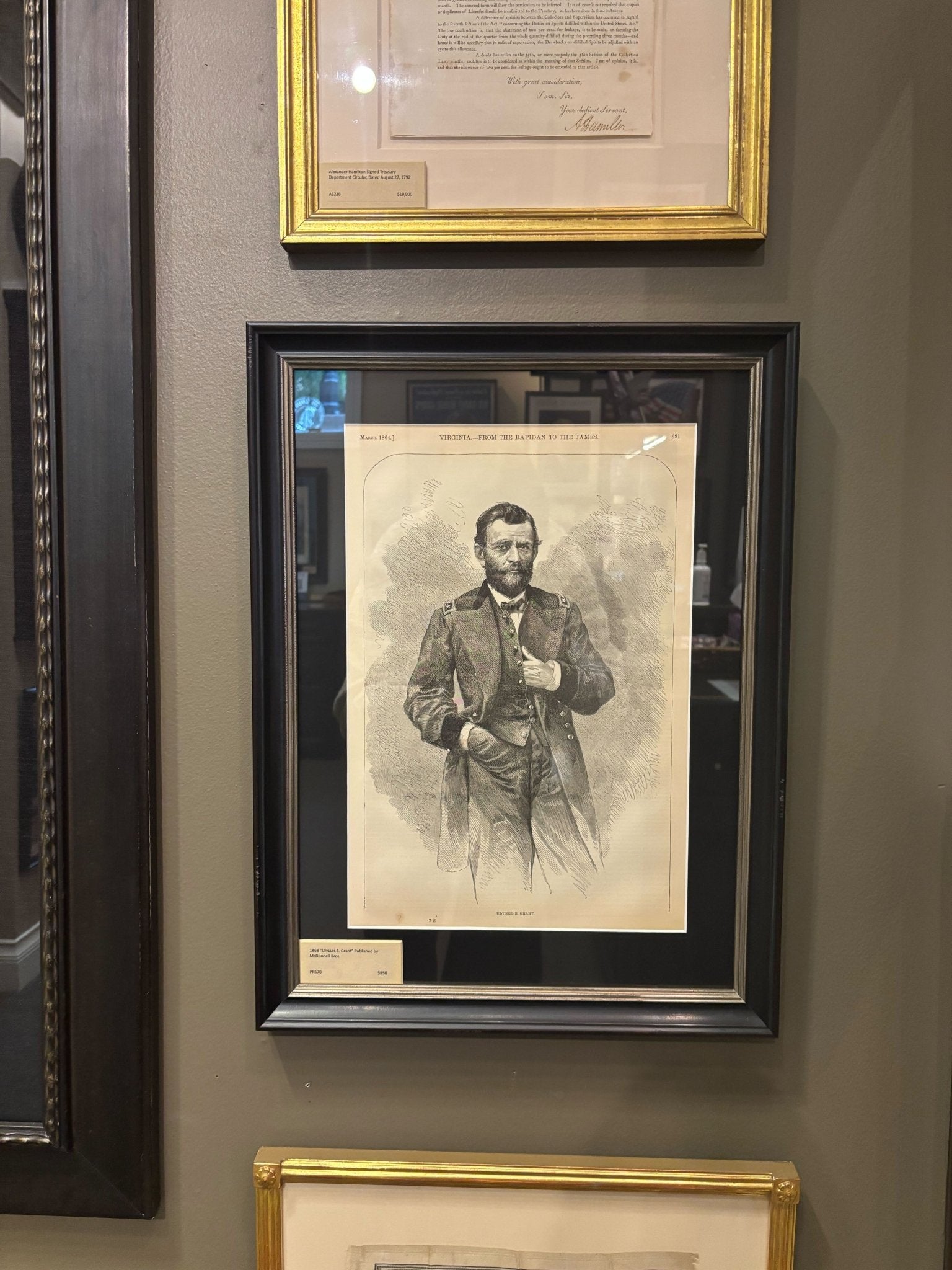 1868 "Ulysses S. Grant" Published by McDonnell Bros. - The Great Republic