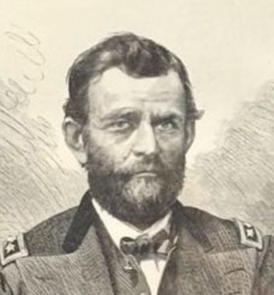 1868 "Ulysses S. Grant" Wood Engraving, Published by McDonnell Bros. - The Great Republic