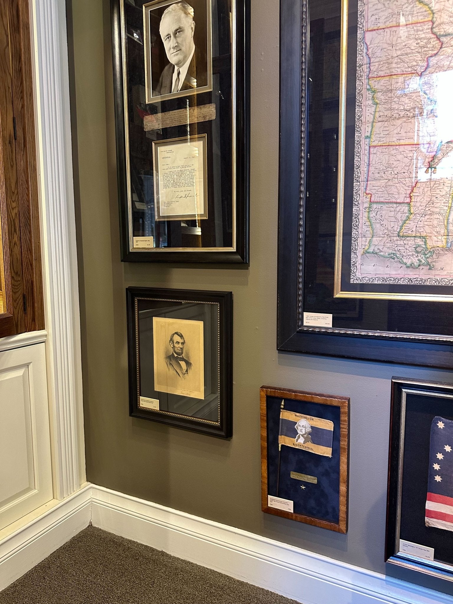 1901 Portrait of Abraham Lincoln by Jacques Reich, Signed Artists Proof - The Great Republic