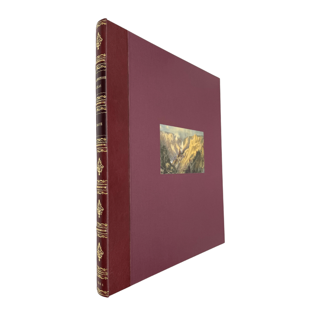 1904 "Atlas to Accompany Monograph XXXII on the Geology of Yellowstone National Park" by Arnold Hague - The Great Republic