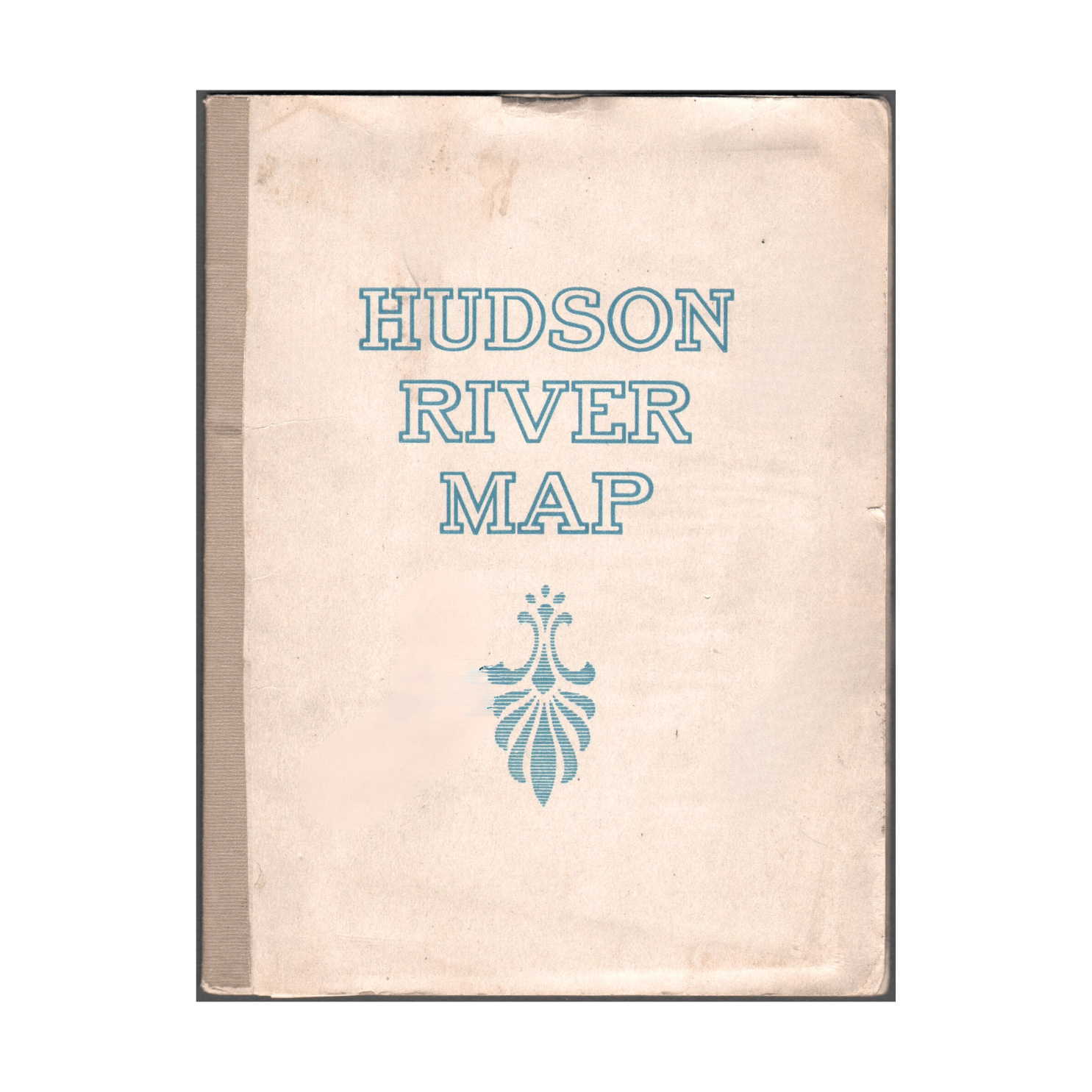 1917 "New Hudson River Map" by Wallace Bruce, Later Edition - The Great Republic