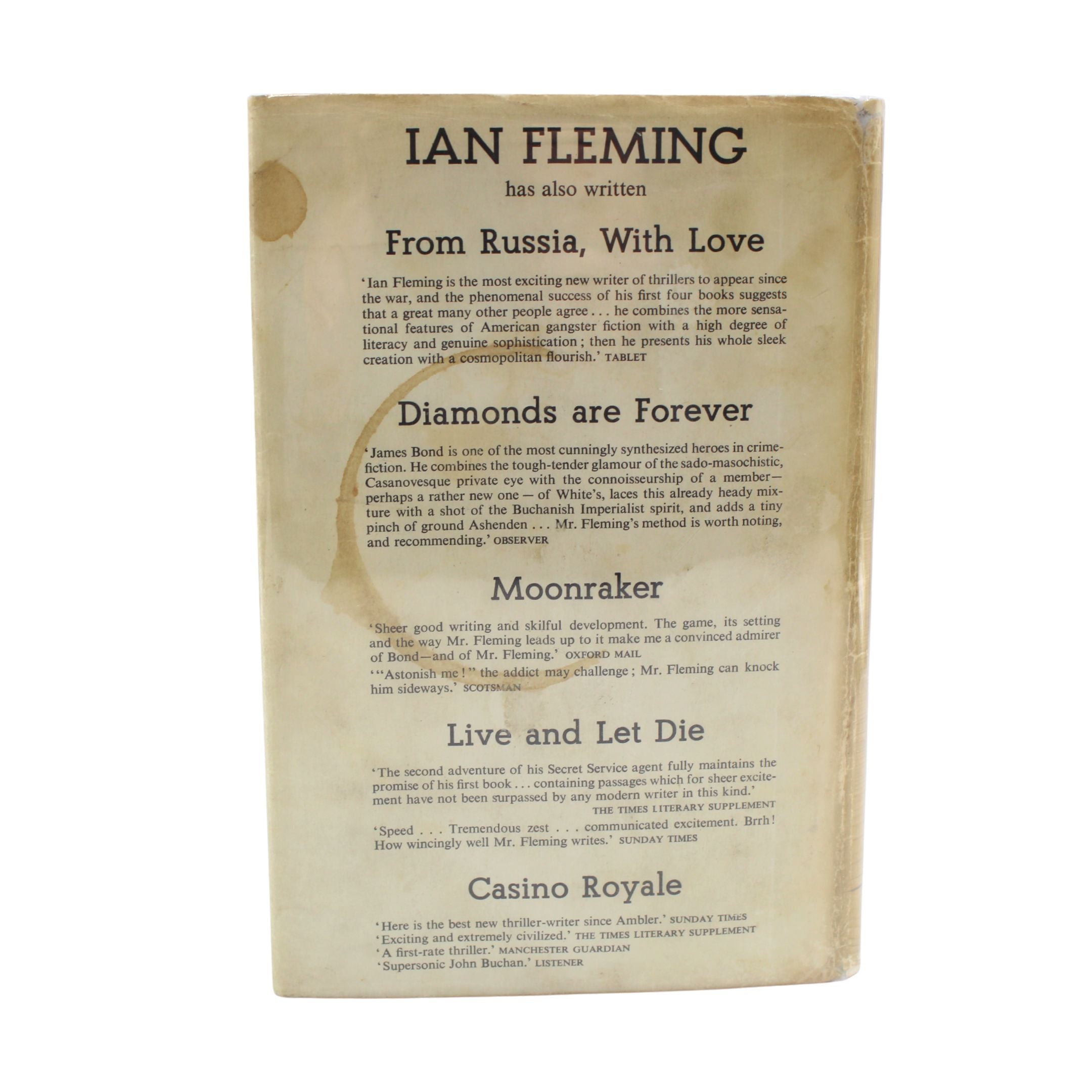 Goldfinger by Ian Fleming, First Edition in Original Dust Jacket, [1959]
