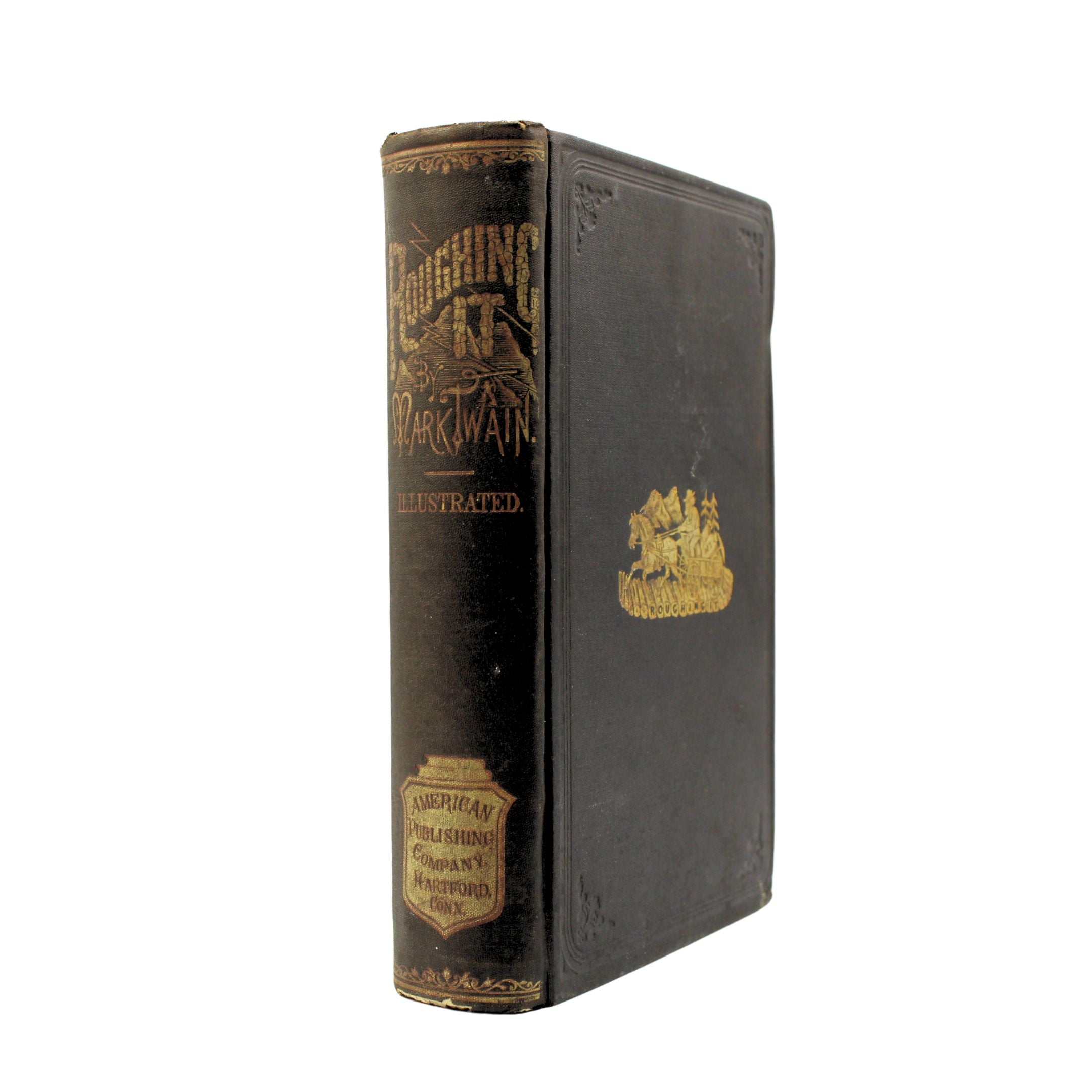 Roughing It by Mark Twain, First U.S. Edition, Later Printing, in Original Boards, 1872
