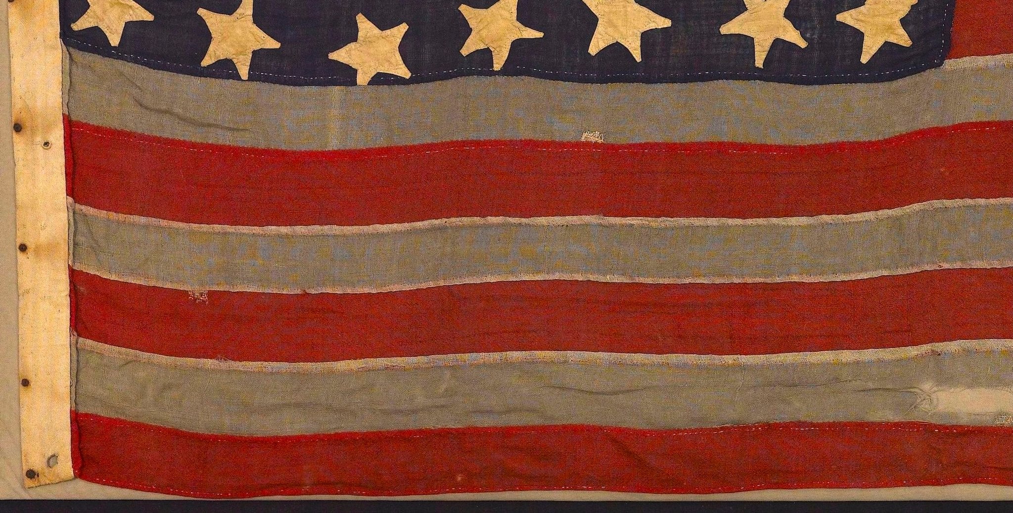34 - Star American Flag, Commemorating Kansas Statehood, 1861 - The Great Republic