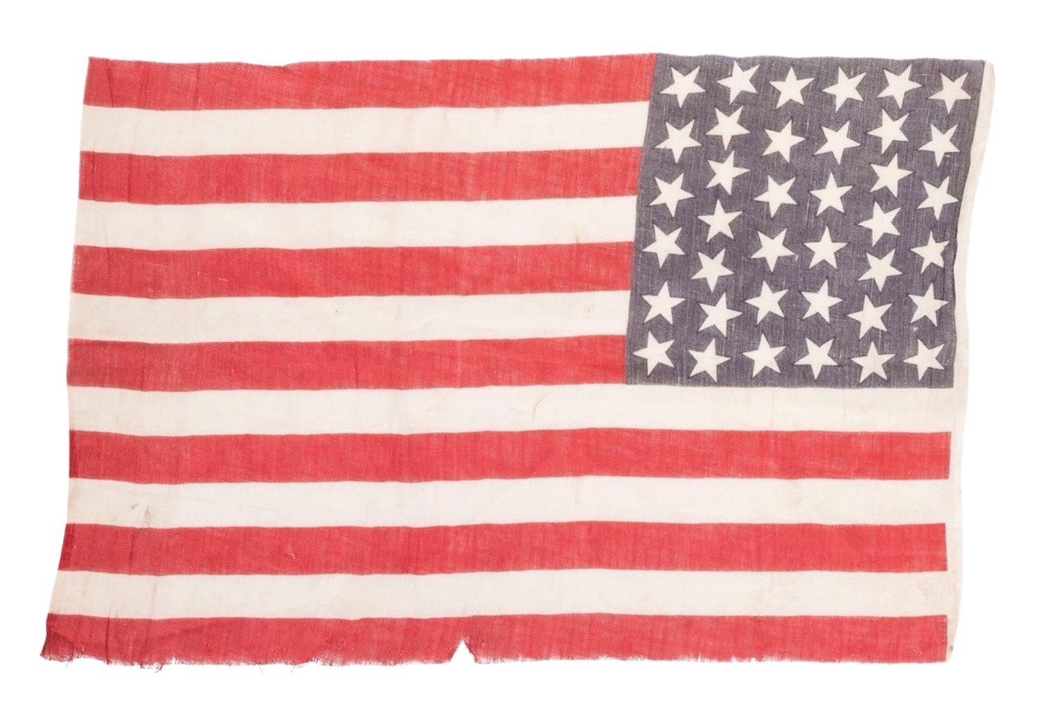 38 - Star American Parade Flag, Commemorating Colorado Statehood, Circa 1876 - 1889 - The Great Republic