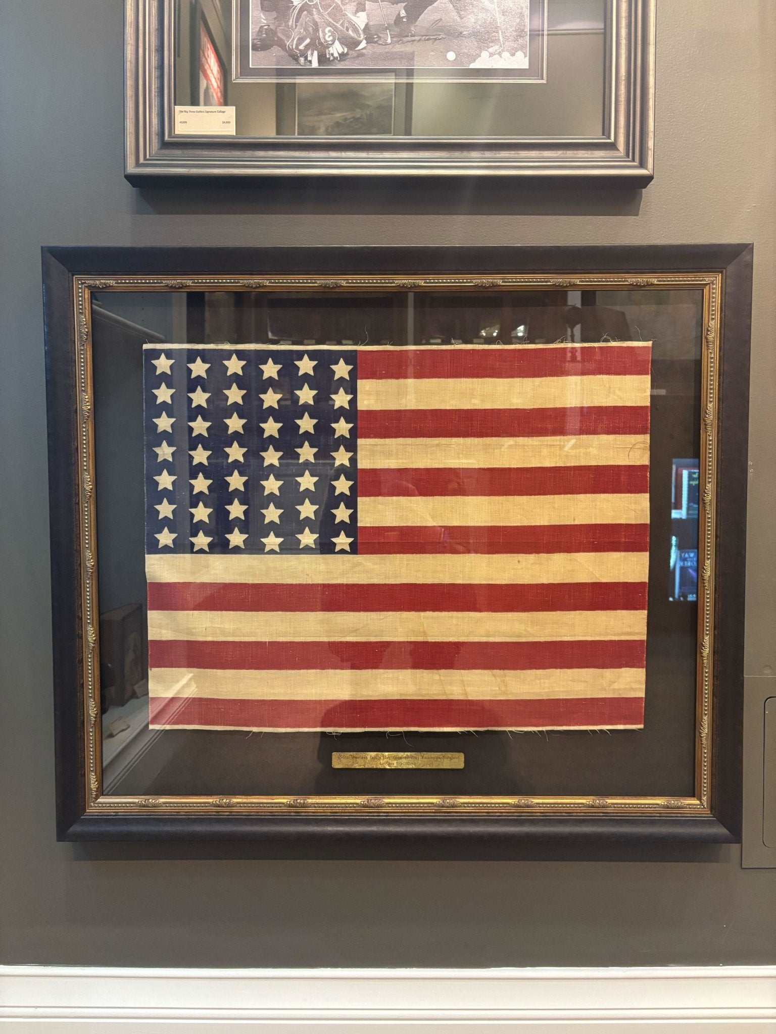 42 - Star American Parade Flag, Commemorating Washington Statehood, 1889 - The Great Republic