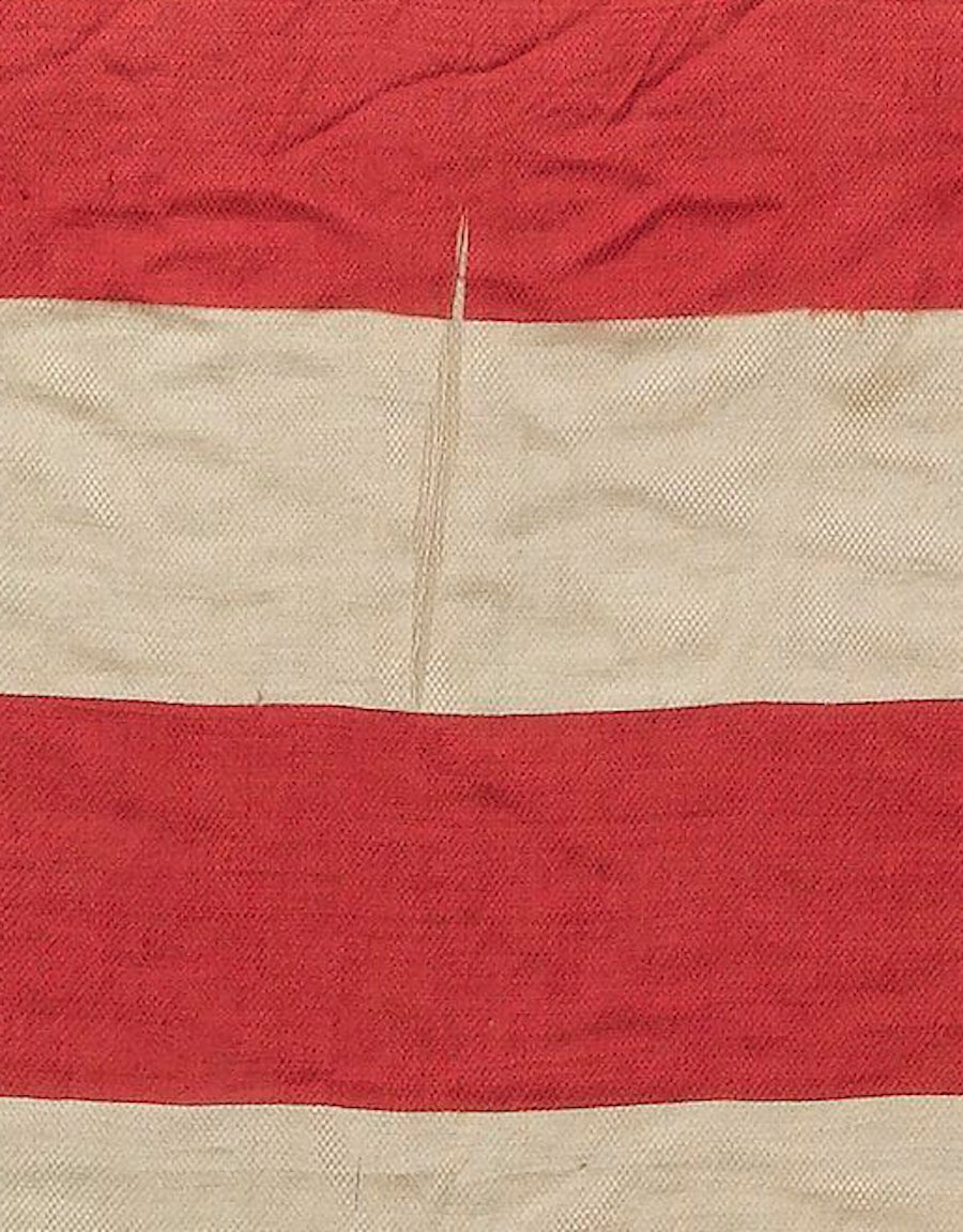 44 - Star Silk American Flag, Celebrating Wyoming Statehood, Circa 1890 - 1896 - The Great Republic