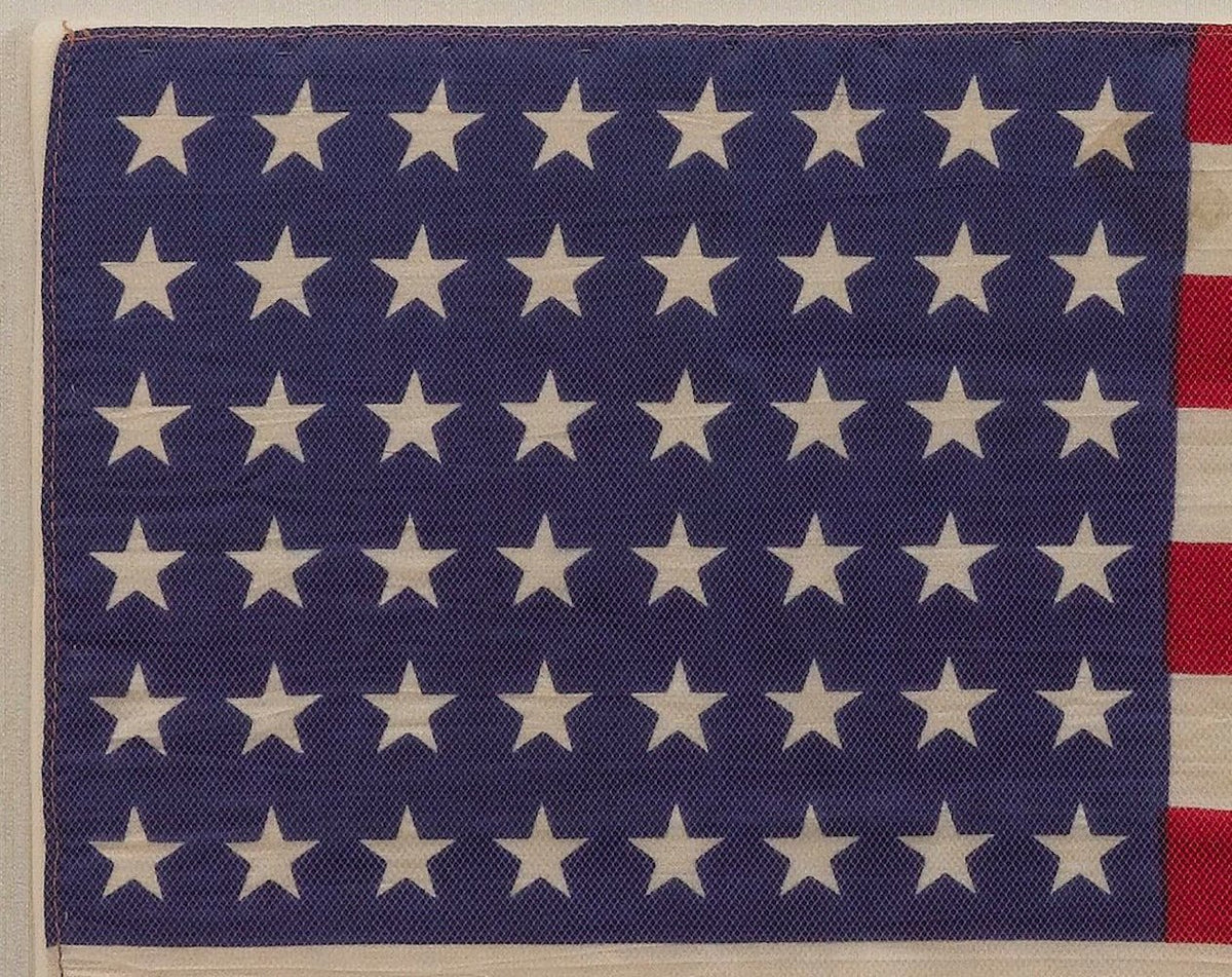 48-Star American Flag, Commemorating Arizona Statehood, circa 1912-1958 - The Great Republic