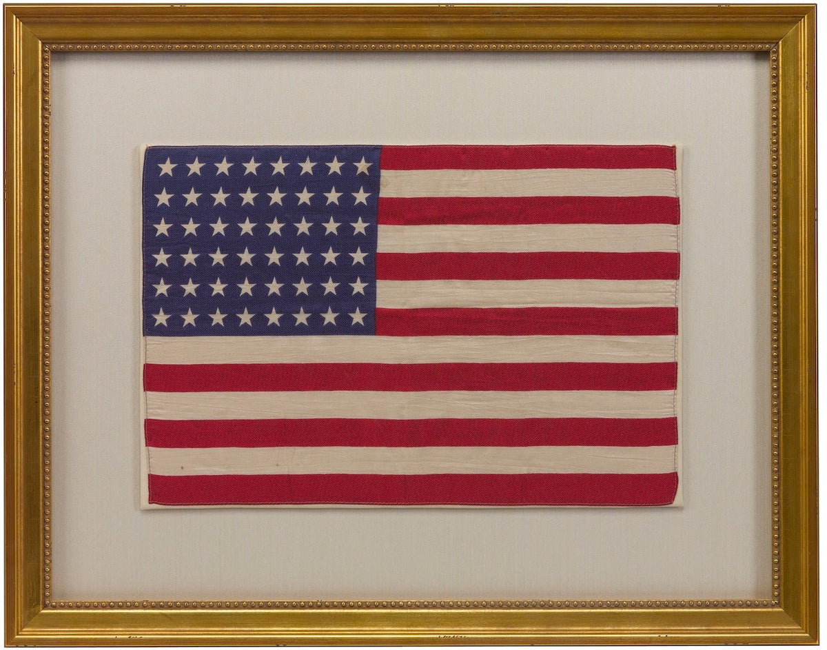 48-Star American Flag, Commemorating Arizona Statehood, circa 1912-1958 - The Great Republic