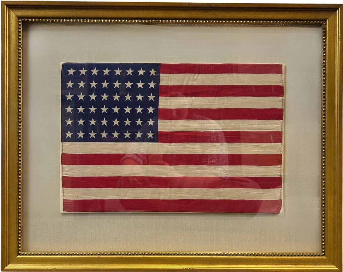 48-Star American Flag, Commemorating Arizona Statehood, circa 1912-1958 - The Great Republic
