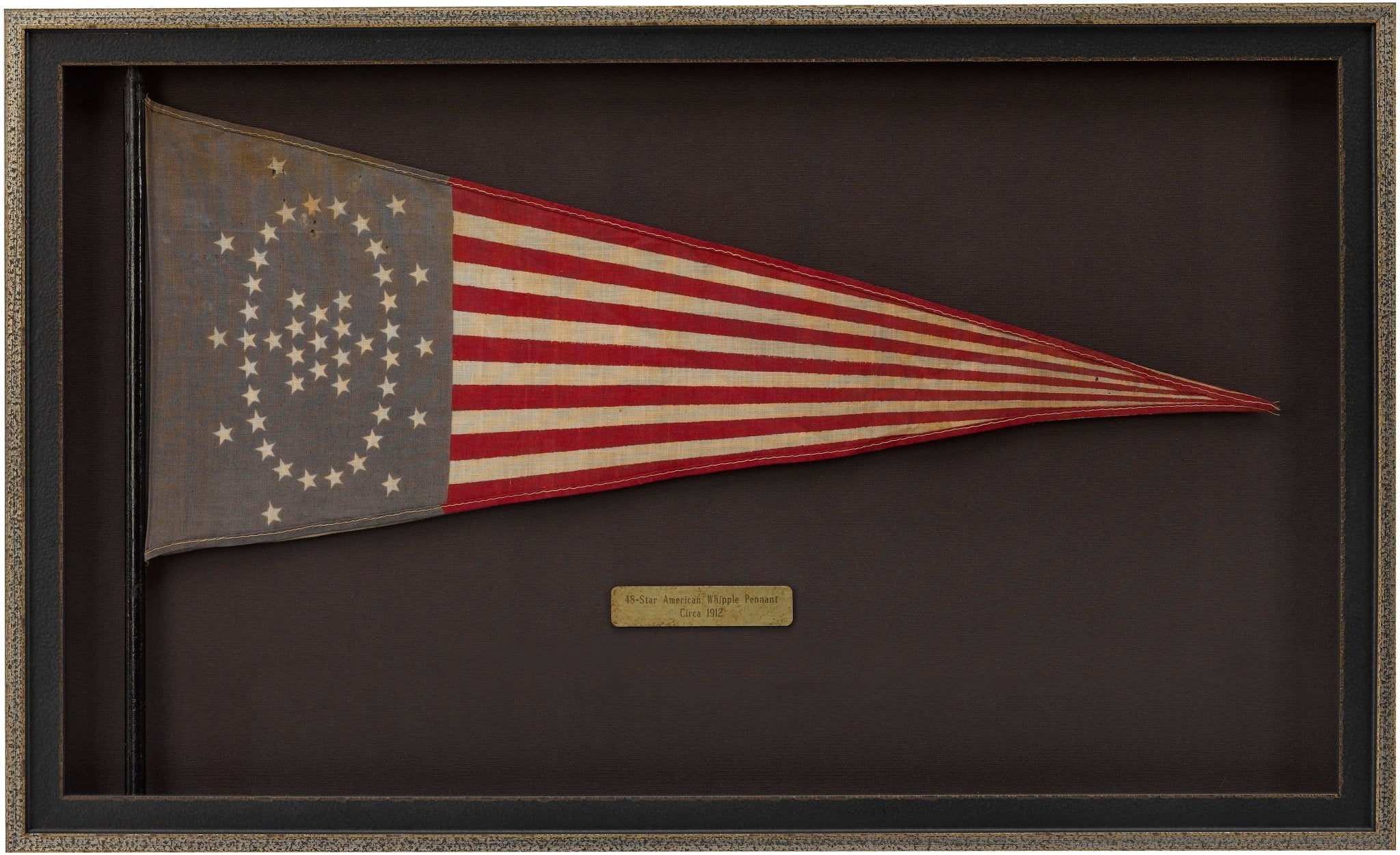 48 - Star Whipple Pennant, Circa 1912 - The Great Republic