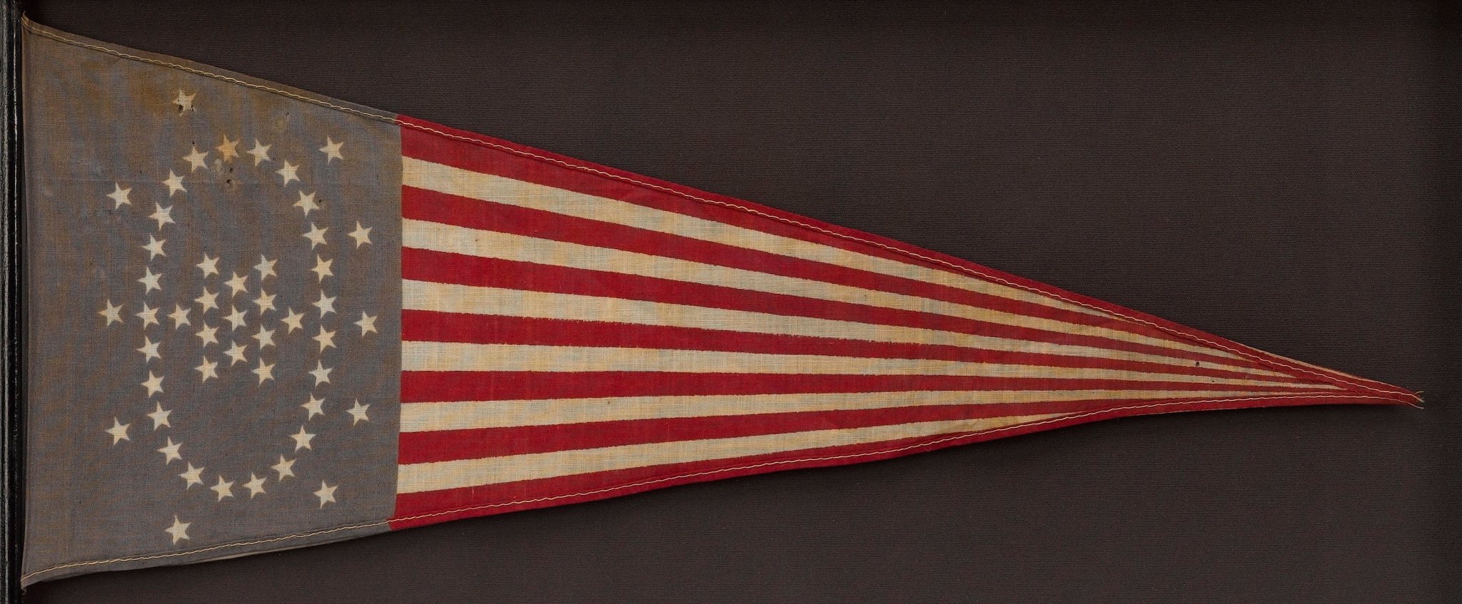 48 - Star Whipple Pennant, Circa 1912 - The Great Republic