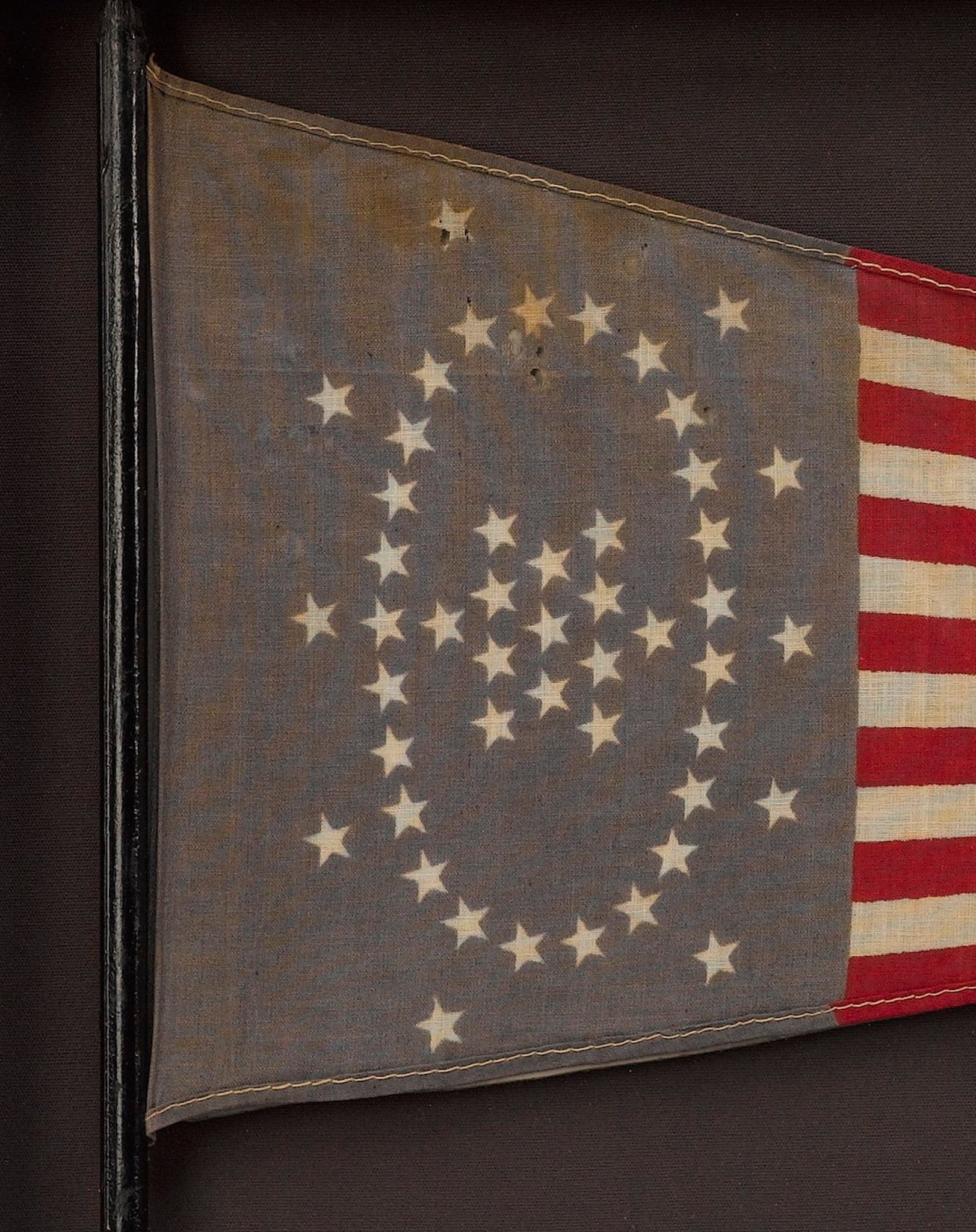 48 - Star Whipple Pennant, Circa 1912 - The Great Republic