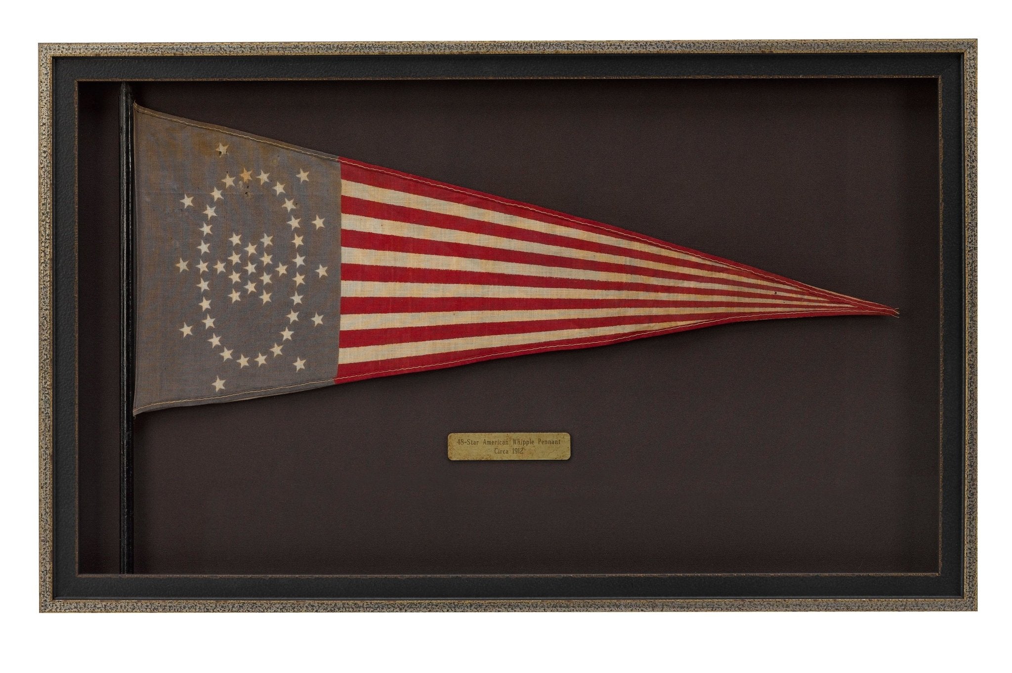 48 - Star Whipple Pennant, Circa 1912 - The Great Republic
