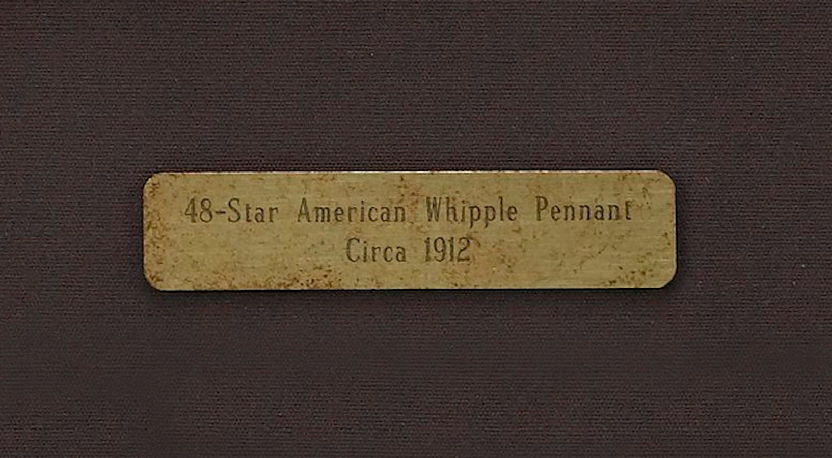 48 - Star Whipple Pennant, Circa 1912 - The Great Republic