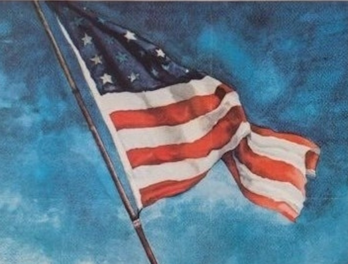 "7th War Loan. Now - All Together" Vintage WWII Poster by C.C. Beall, 1945 - The Great Republic