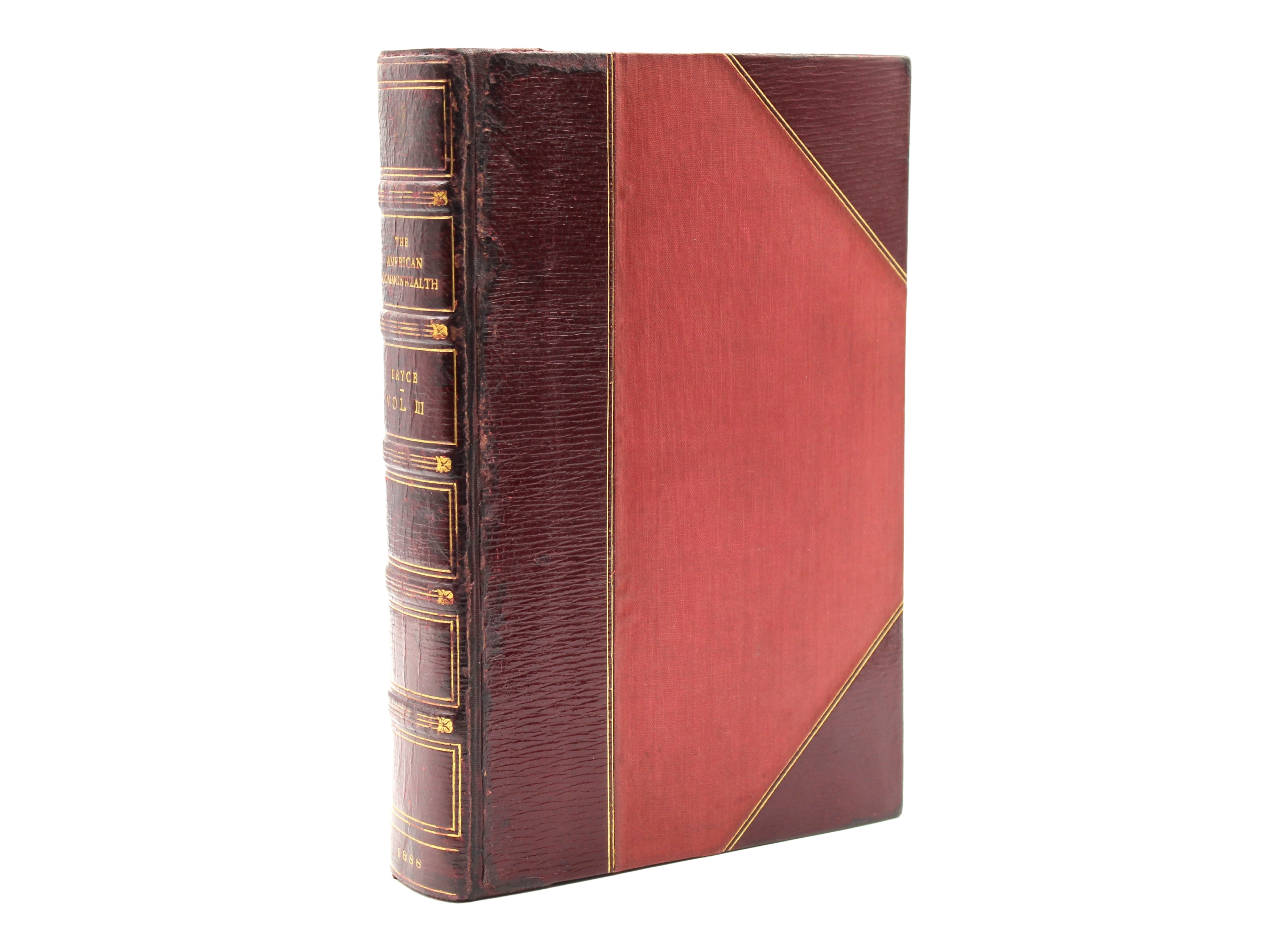 The American Commonwealth by James Bryce, First Edition, Three Volume Set, 1888