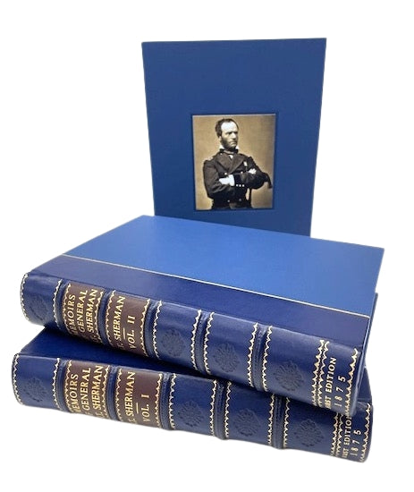 Memoirs of General William T. Sherman, First Edition, Two-Volume Set, 1875