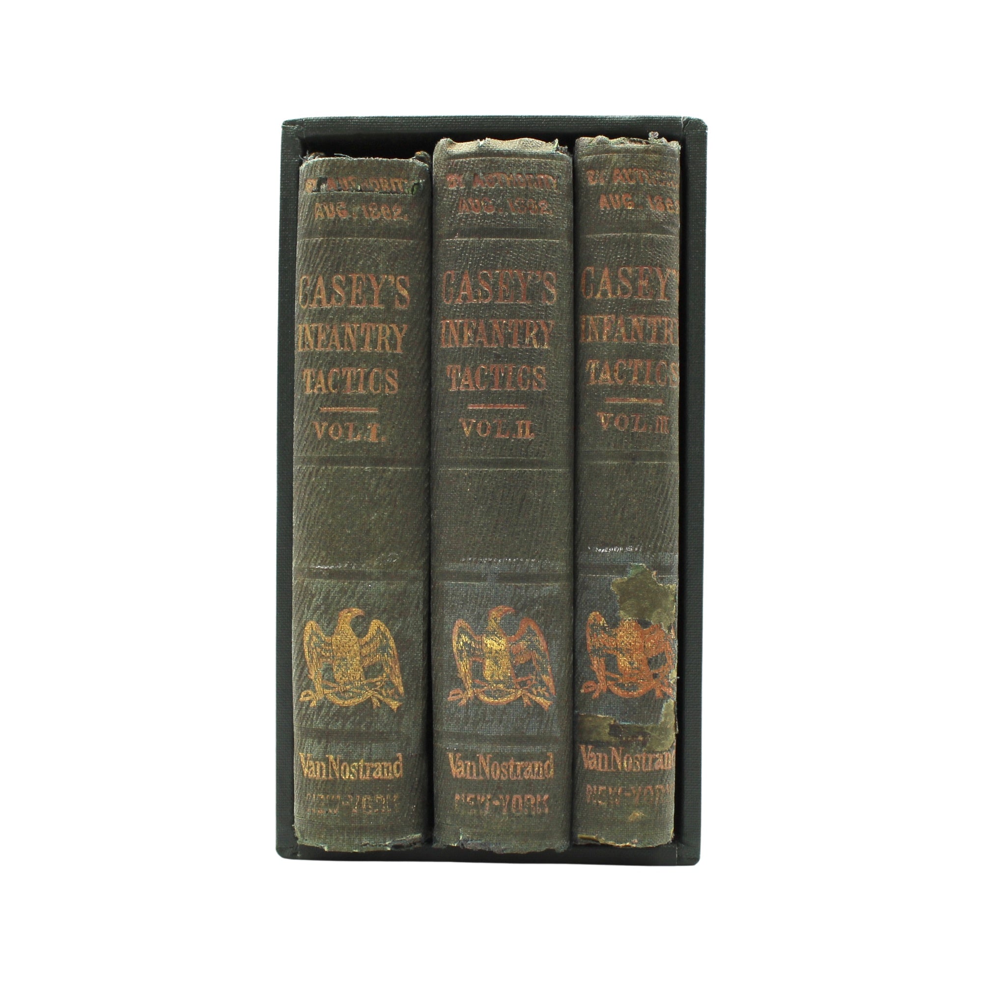 Casey's Infantry Tactics by Brig. Gen. Silas Casey, Three Volume Set, 1862