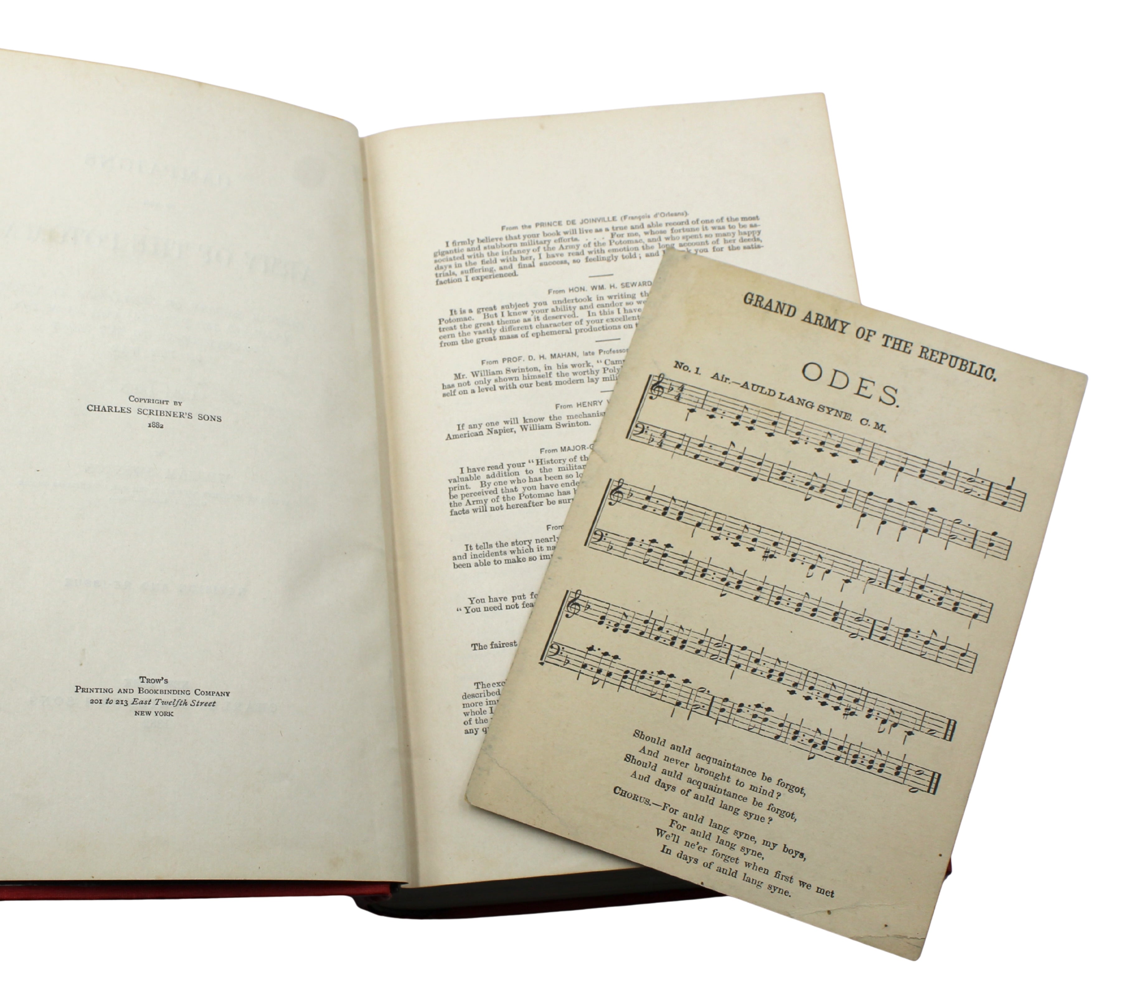 Campaigns of the Army of the Potomac by William Swinton, Revised Edition, 1882