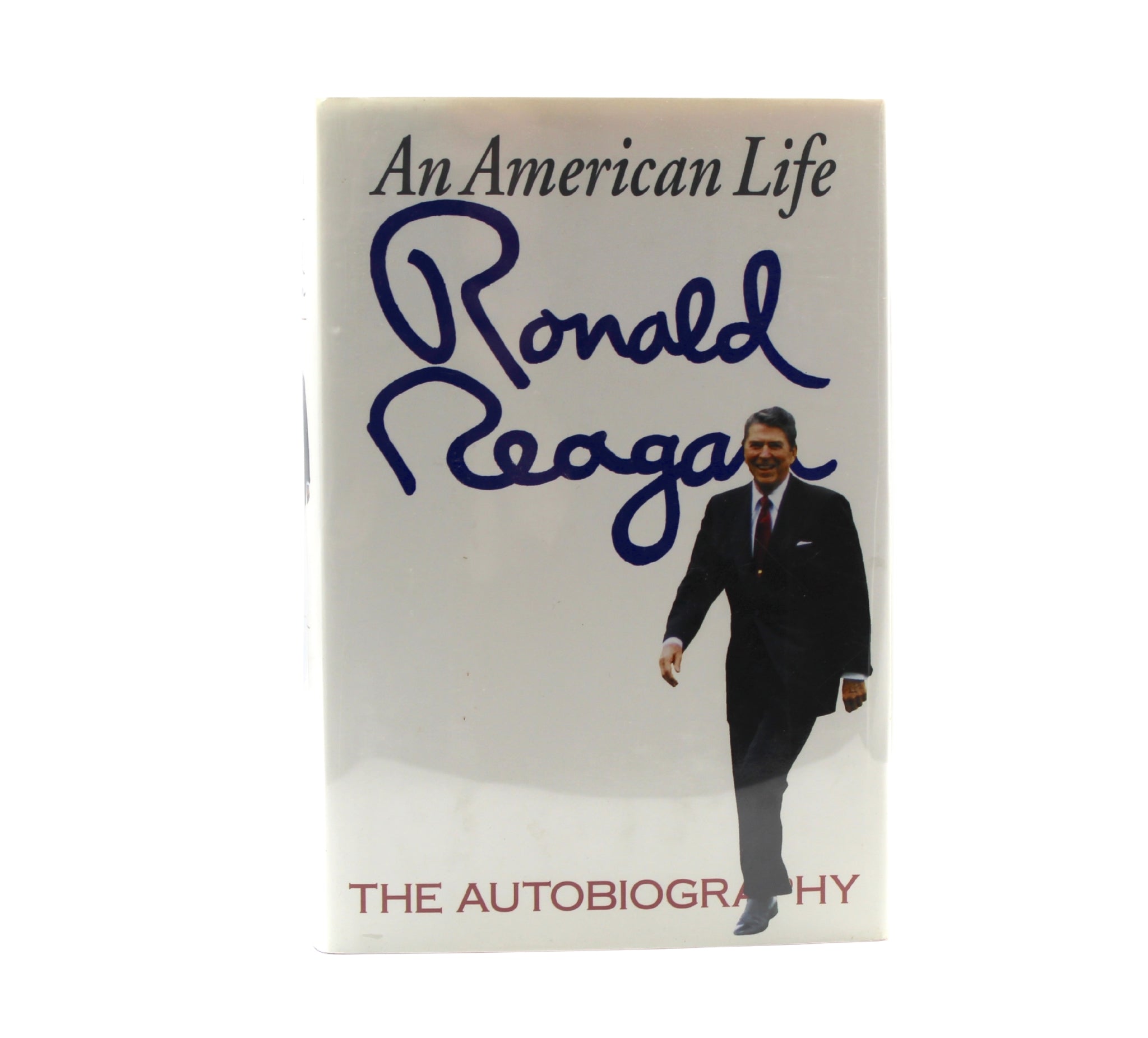 An American Life, Signed by Ronald Reagan, First Trade Edition in Original Dust Jacket, 1990