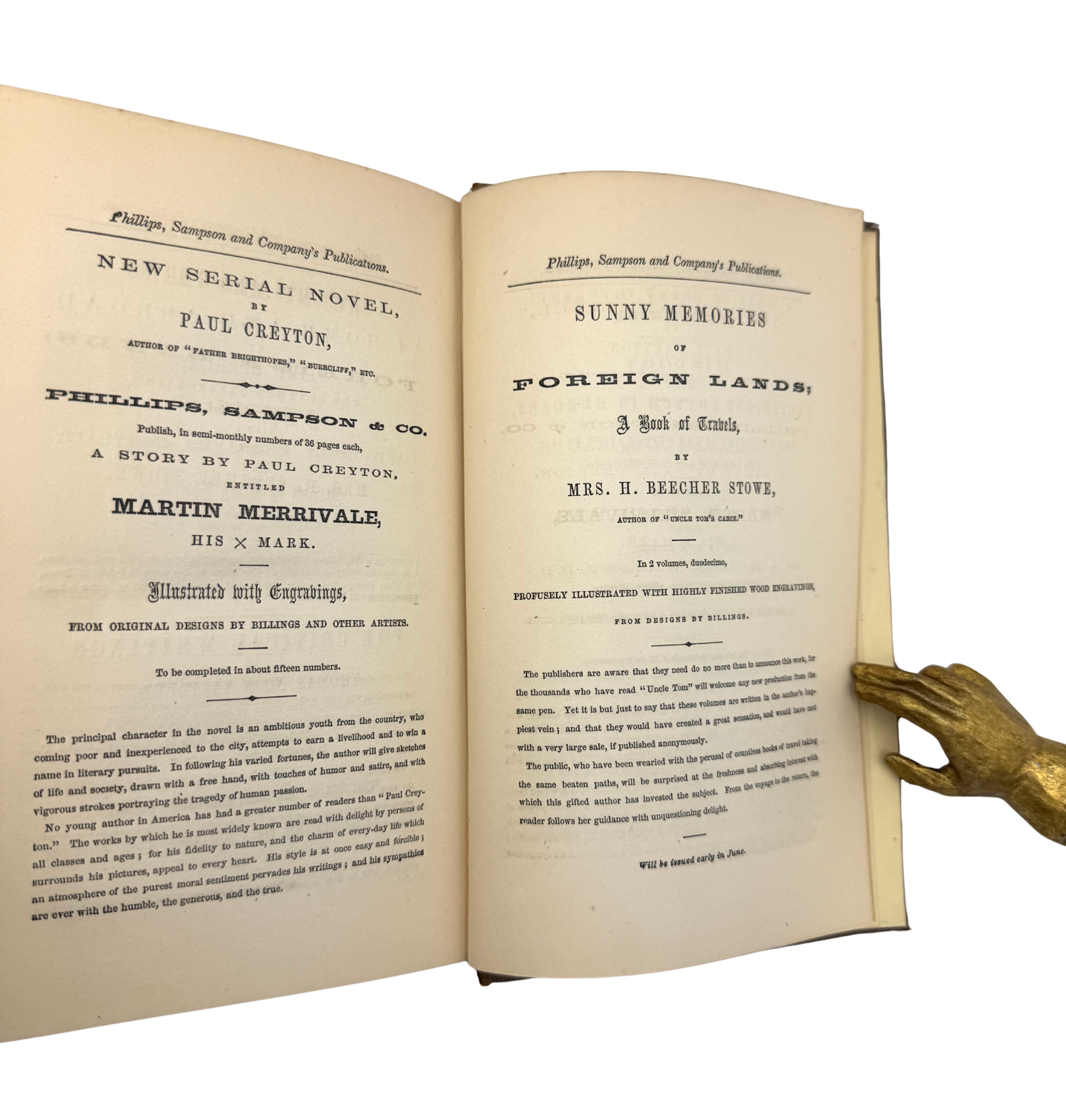 Kanzas and Nebraska by Edward E. Hale, First Edition, 1854