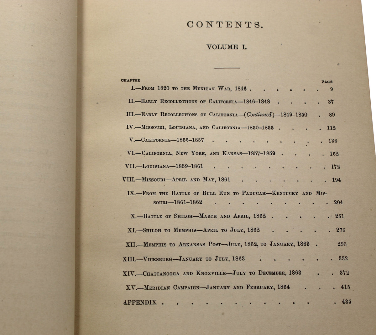 Memoirs of Gen. W.T. Sherman, Written by Himself, Fourth Edition in Shoulder Strap Binding, Two Volume Set, 1892