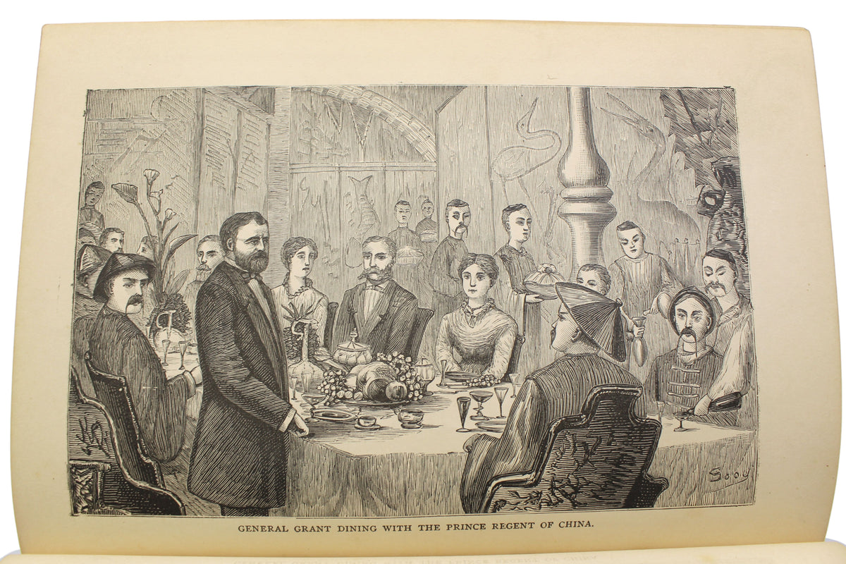 A Tour Around the World by General Grant, Being a Narrative of the Incidents and Events of His Journey by James D. McCabe, First Edition, Illustrated, 1879