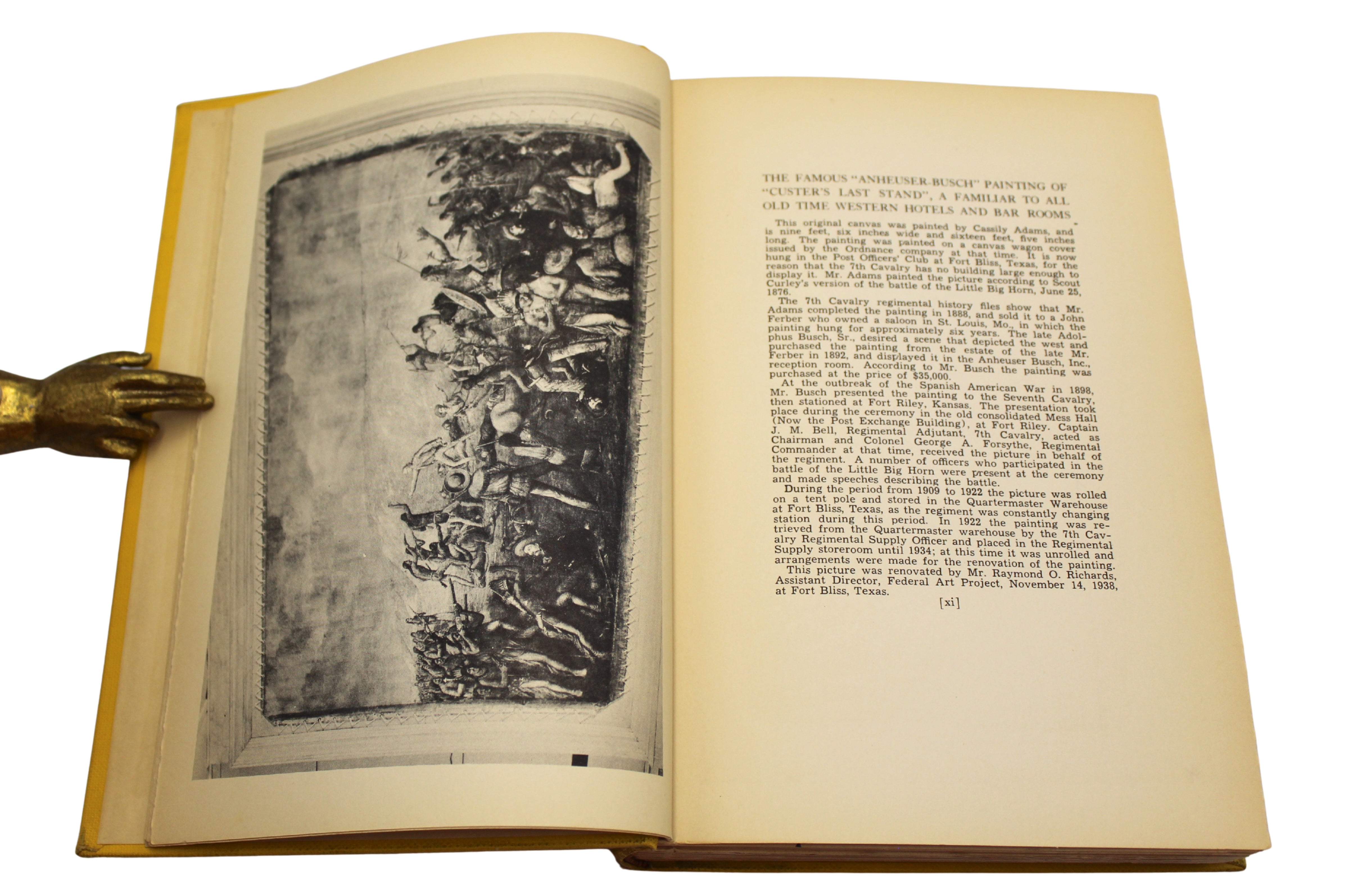 The Story of the Little Big Horn by Colonel W. A. Graham, Second Edition, in Dust Jacket, 1941