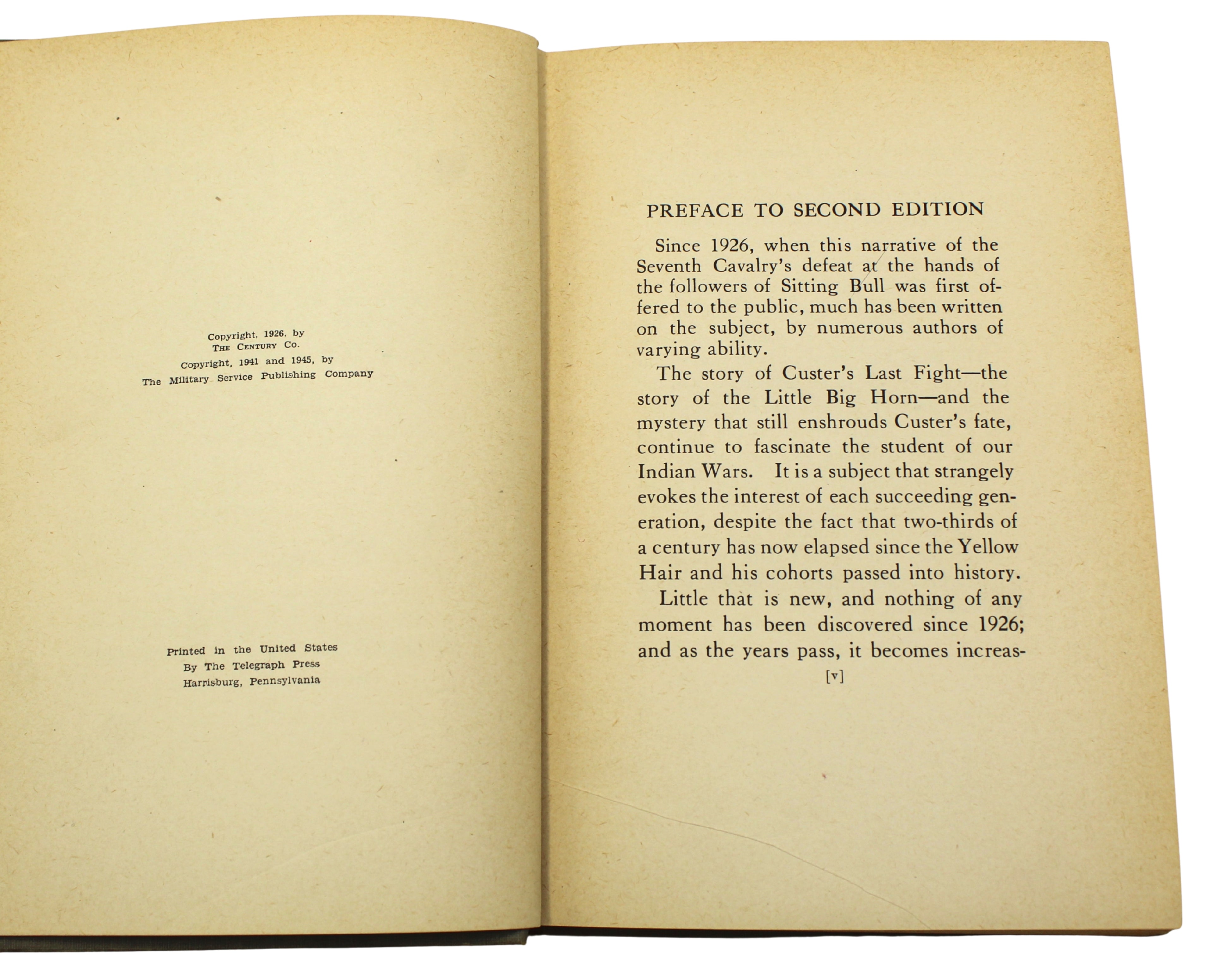 The Story of the Little Big Horn by Colonel W. A. Graham, Second Edition, Later Printing, 1945