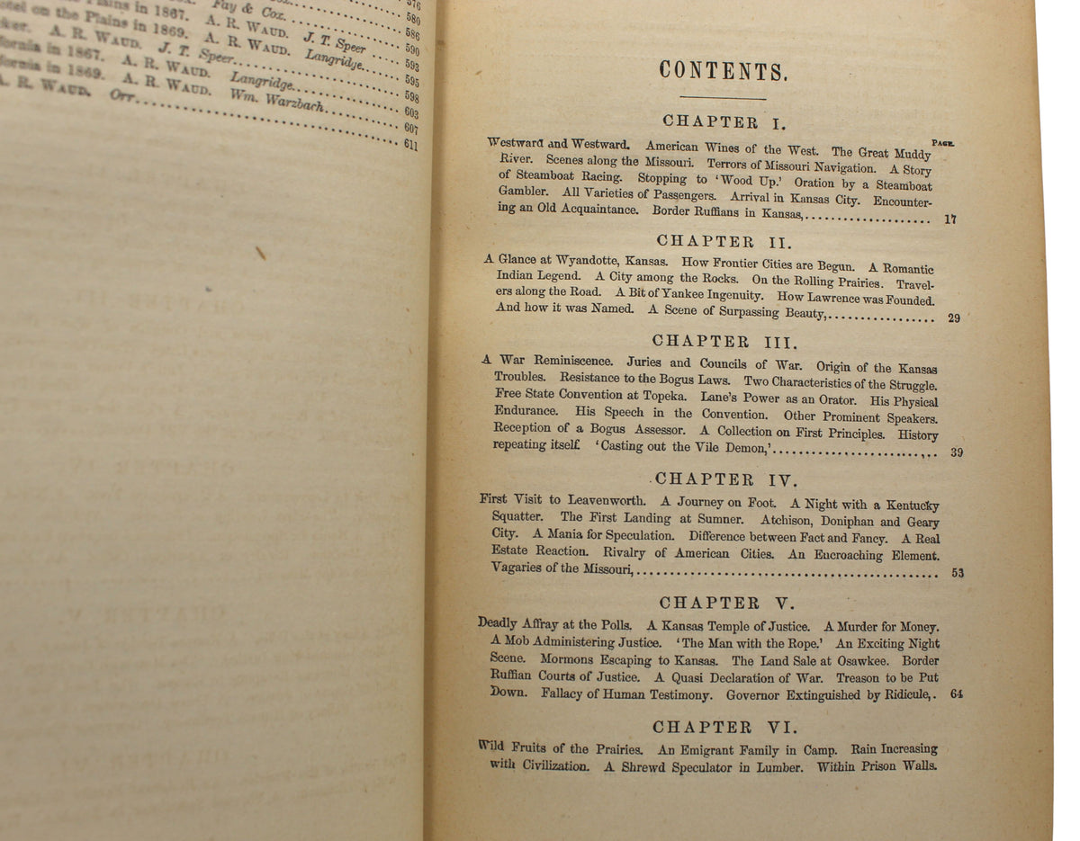 Beyond the Mississippi: From the Great River to the Great Ocean by Albert D. Richardson, New Edition, 1869