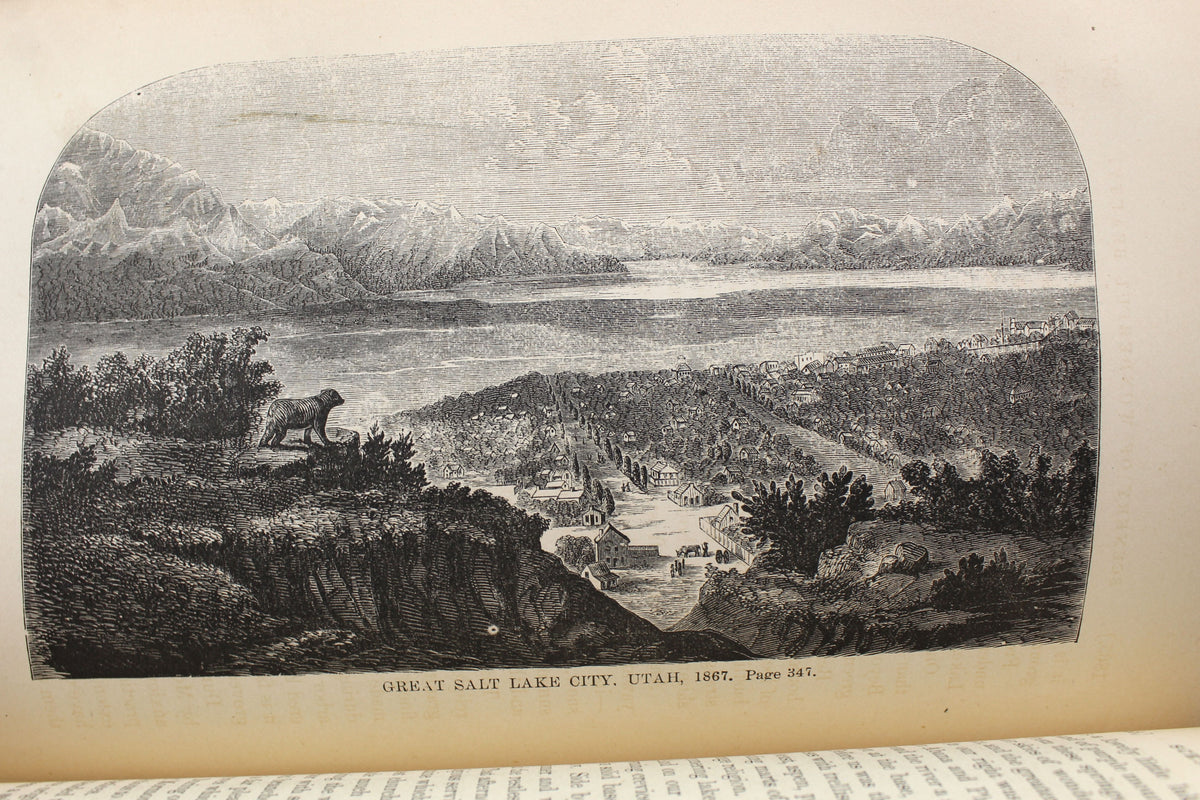 Beyond the Mississippi: From the Great River to the Great Ocean by Albert D. Richardson, New Edition, 1869