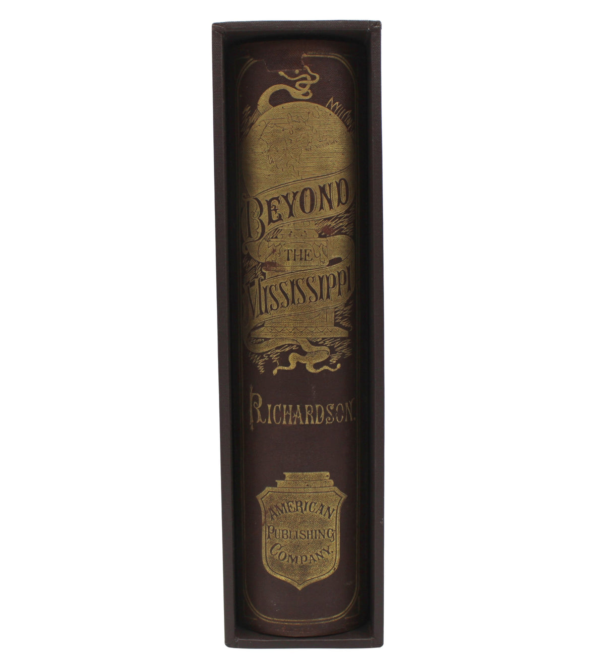 Beyond the Mississippi: From the Great River to the Great Ocean by Albert D. Richardson, New Edition, 1869