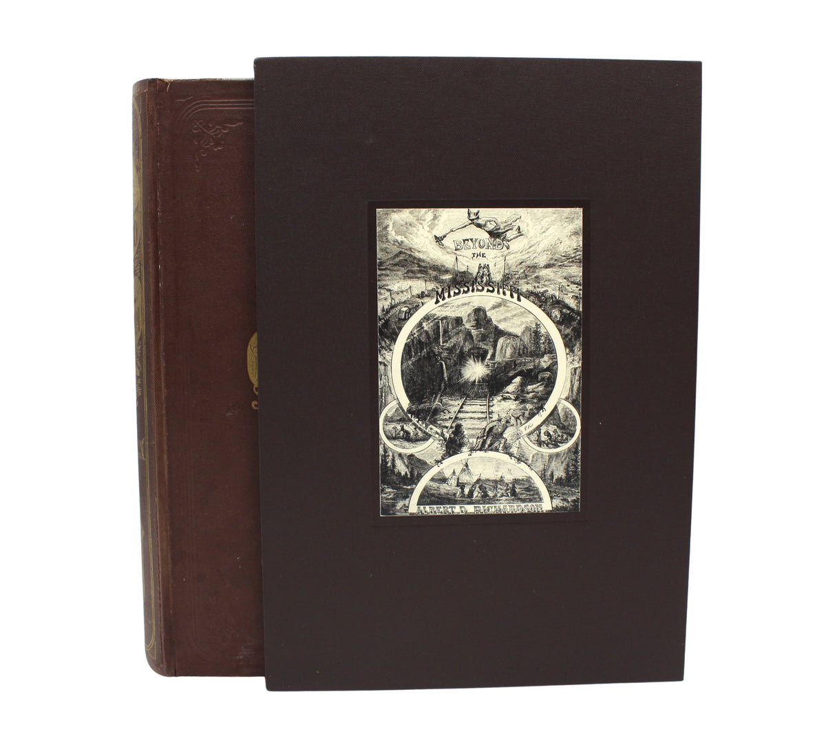 Beyond the Mississippi: From the Great River to the Great Ocean by Albert D. Richardson, New Edition, 1869
