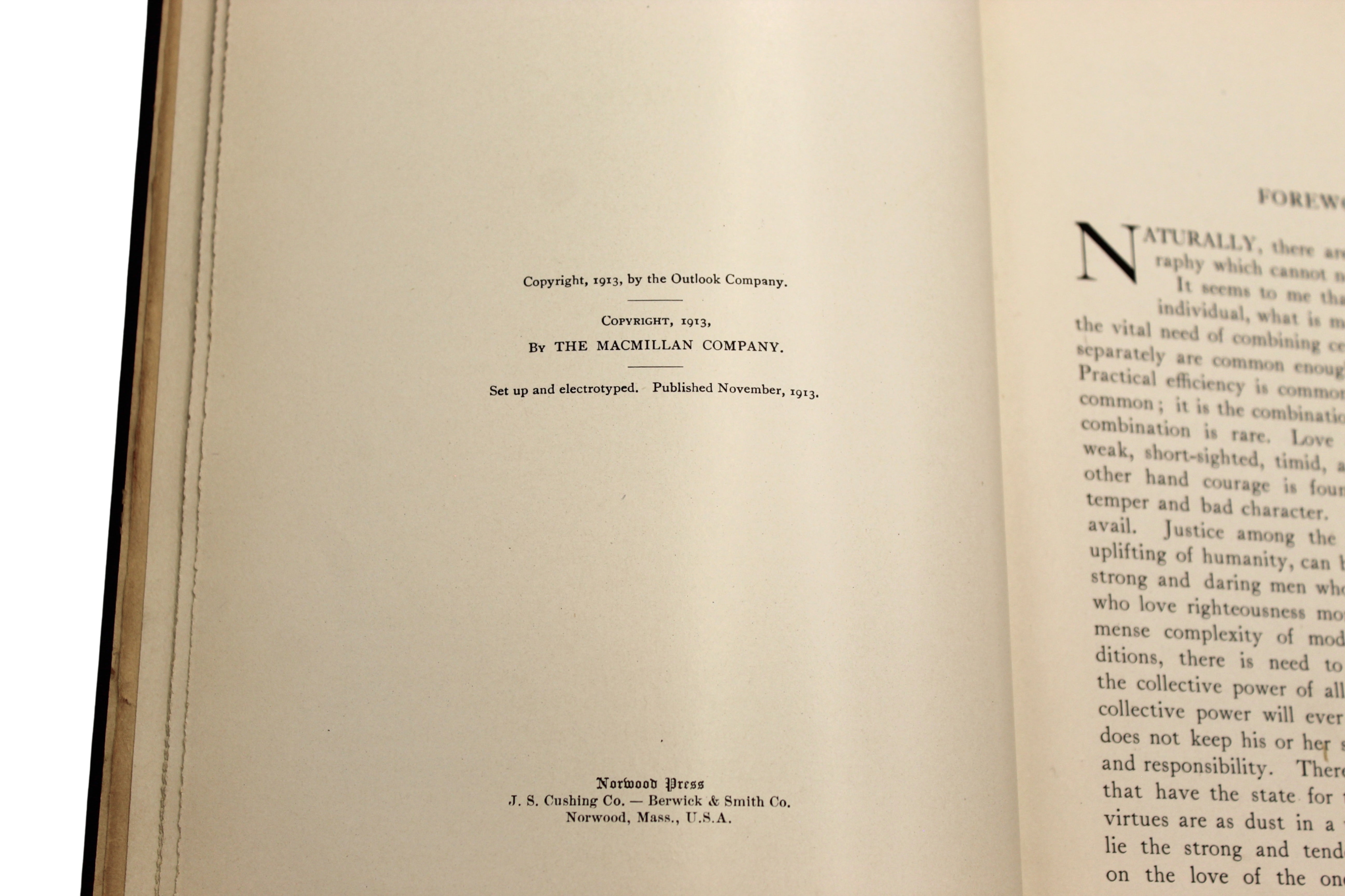 Theodore Roosevelt: An Autobiography by Theodore Roosevelt, First Edition, 1913