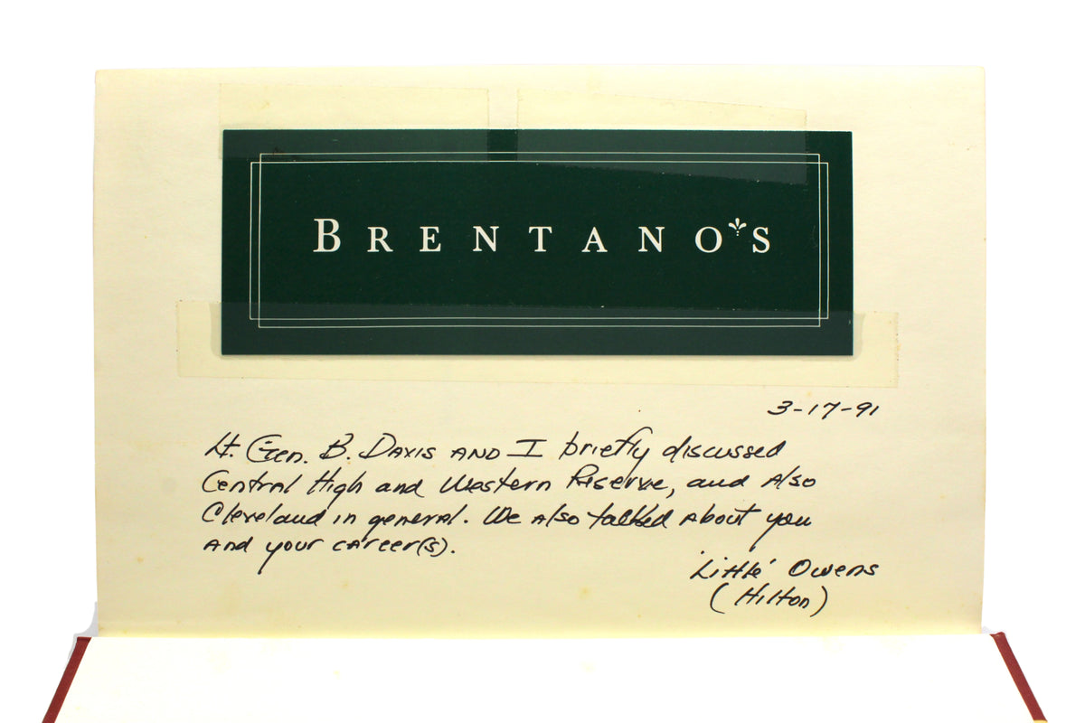 American: An Autobiography, Signed and Inscribed by Benjamin O. Davis, in Original Dust Jacket, 1991