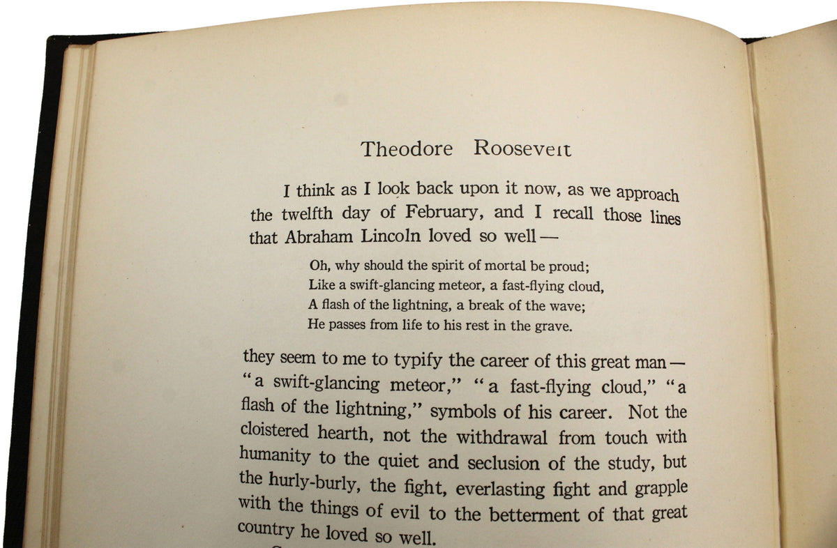 A Memorial to Theodore Roosevelt, Authorized by the State of New York Legislature, 1919