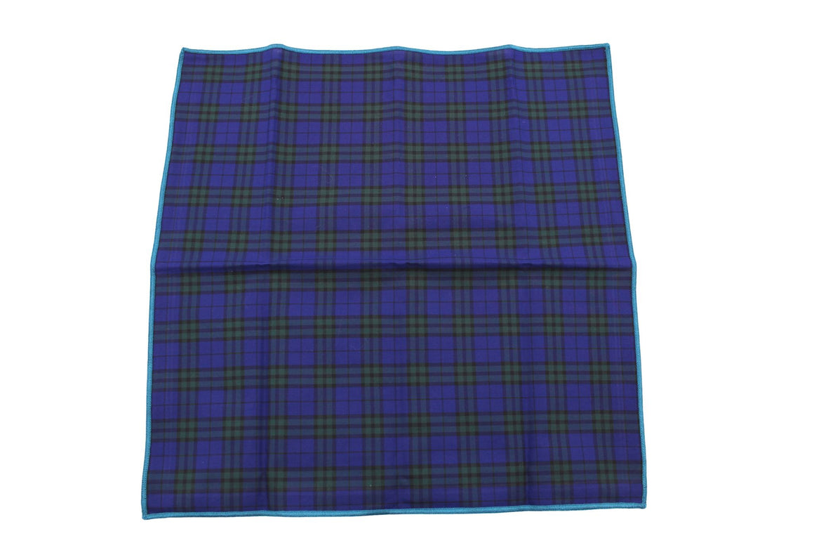 The Conner Plaid Pocket Square