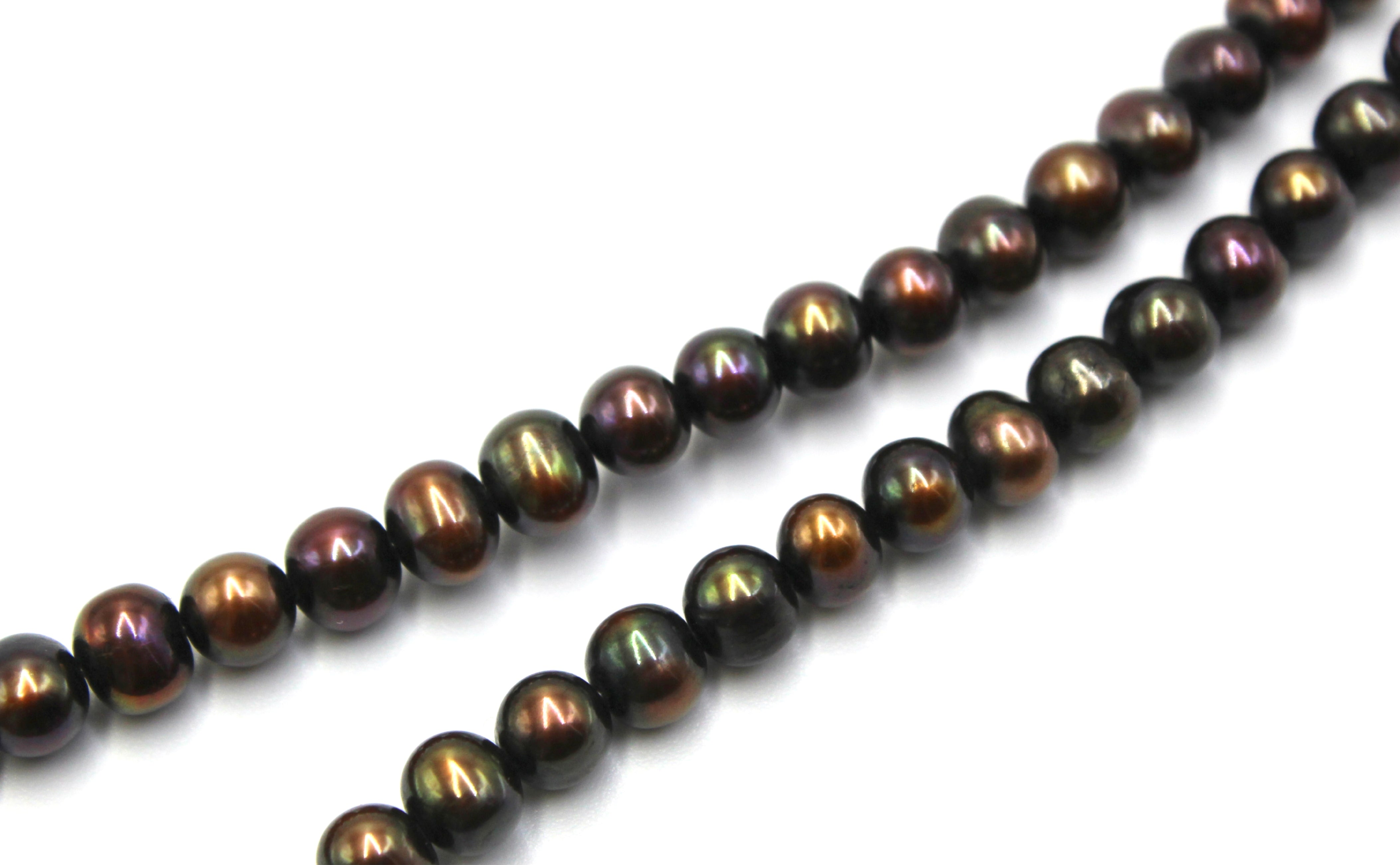 Antique French Medal of Mary on a Freshwater Pearl Necklace
