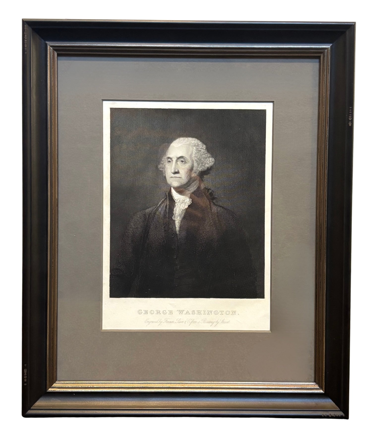 "George Washington" Engraving by Fenner, Sears & Co., after Stuart, circa mid-1830s