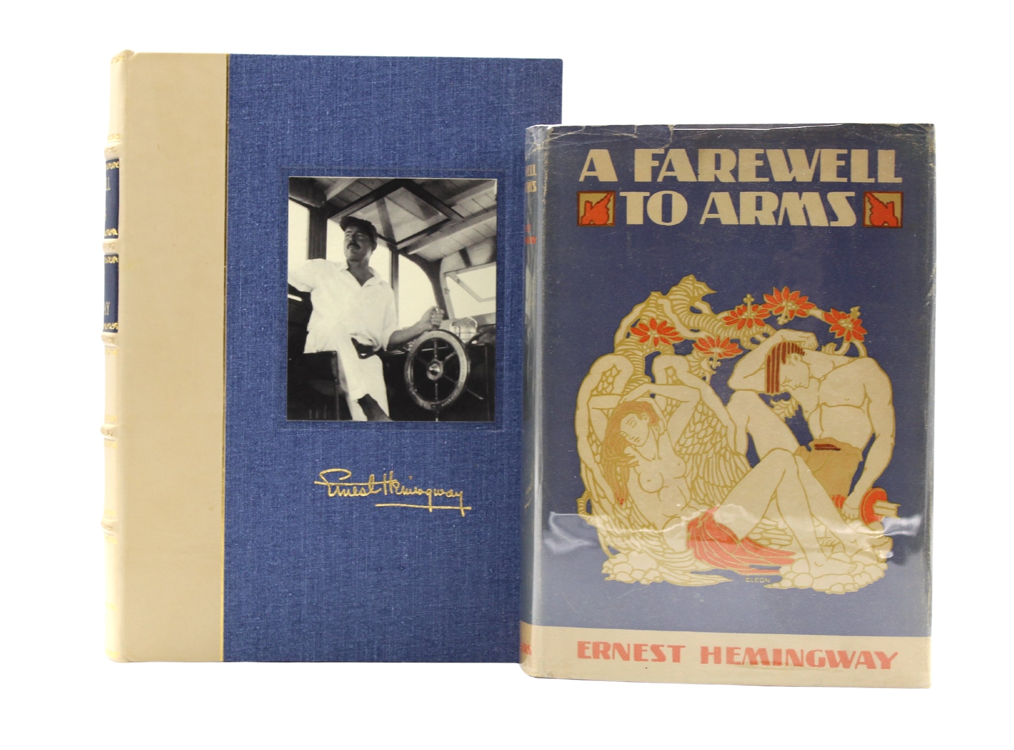 A Farewell to Arms by Ernest Hemingway, First Trade Edition, in First State Dust Jacket, 1929 - The Great Republic