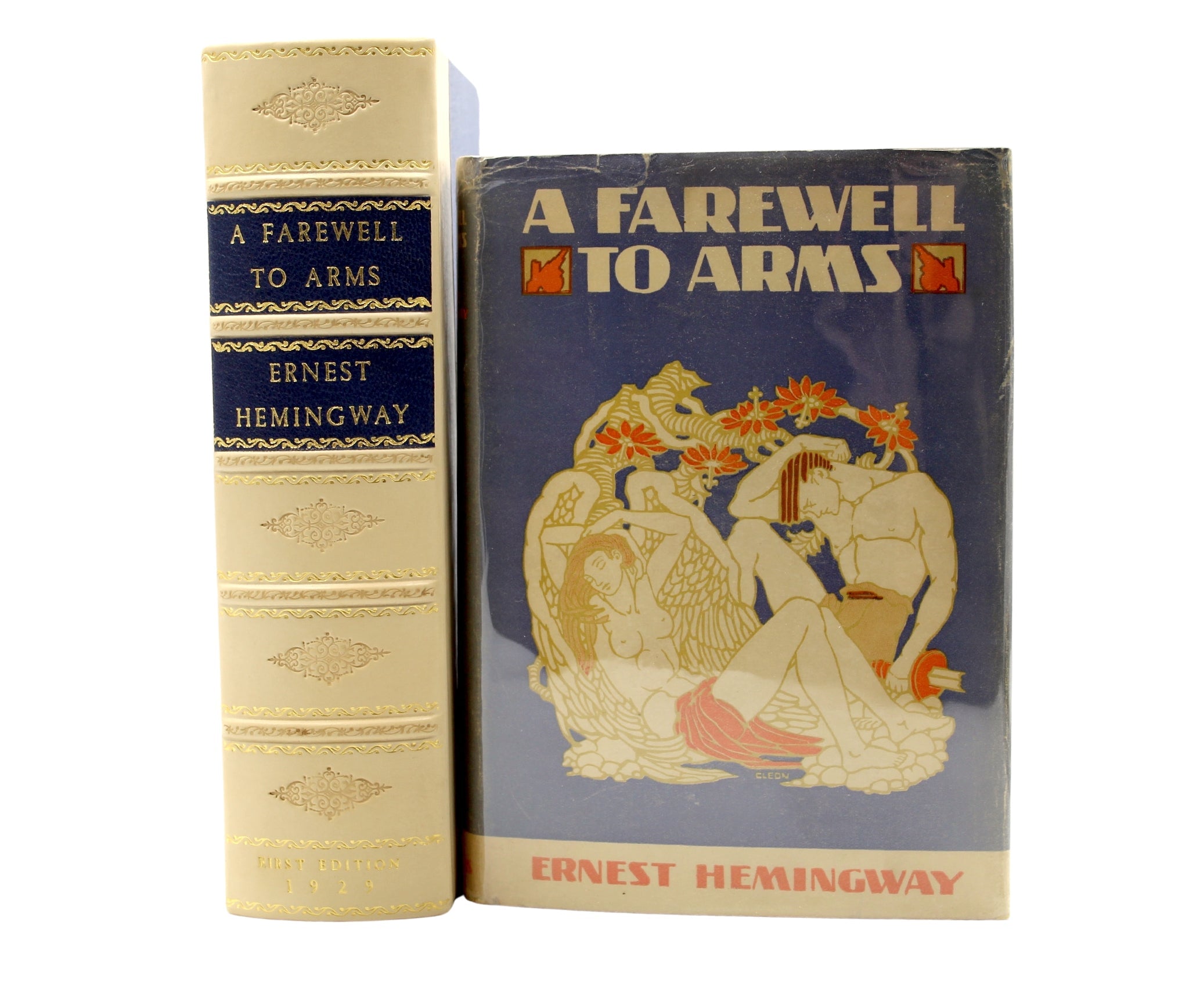 A Farewell to Arms by Ernest Hemingway, First Trade Edition, in First State Dust Jacket, 1929 - The Great Republic