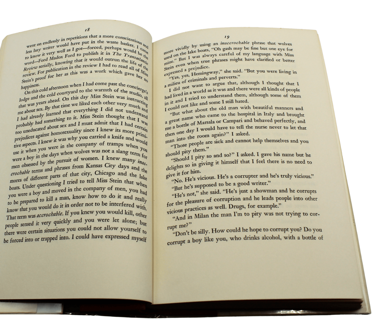 A Moveable Feast by Ernest Hemingway, First Edition, First Printing, 1964 - The Great Republic