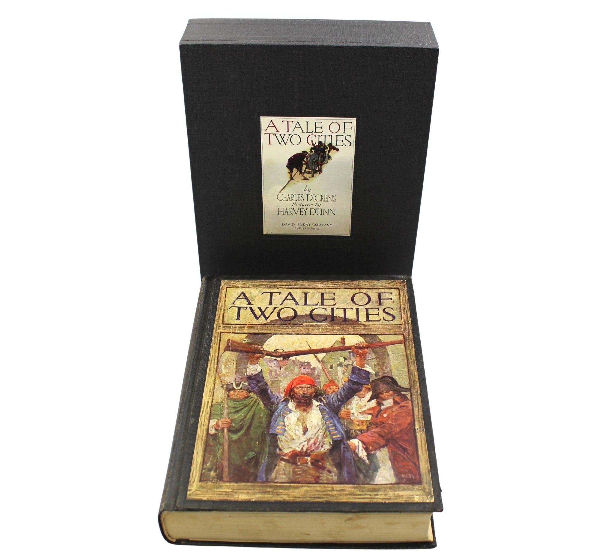 A Tale of Two Cities by Charles Dickens, Illustrated by Harvey Dunn, [n.d.] - The Great Republic