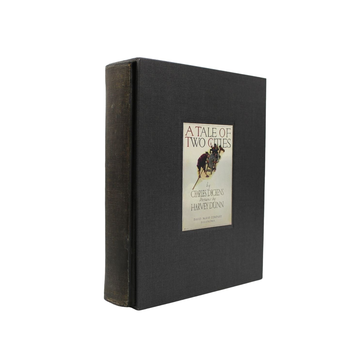 A Tale of Two Cities by Charles Dickens, Illustrated by Harvey Dunn, [n.d.] - The Great Republic