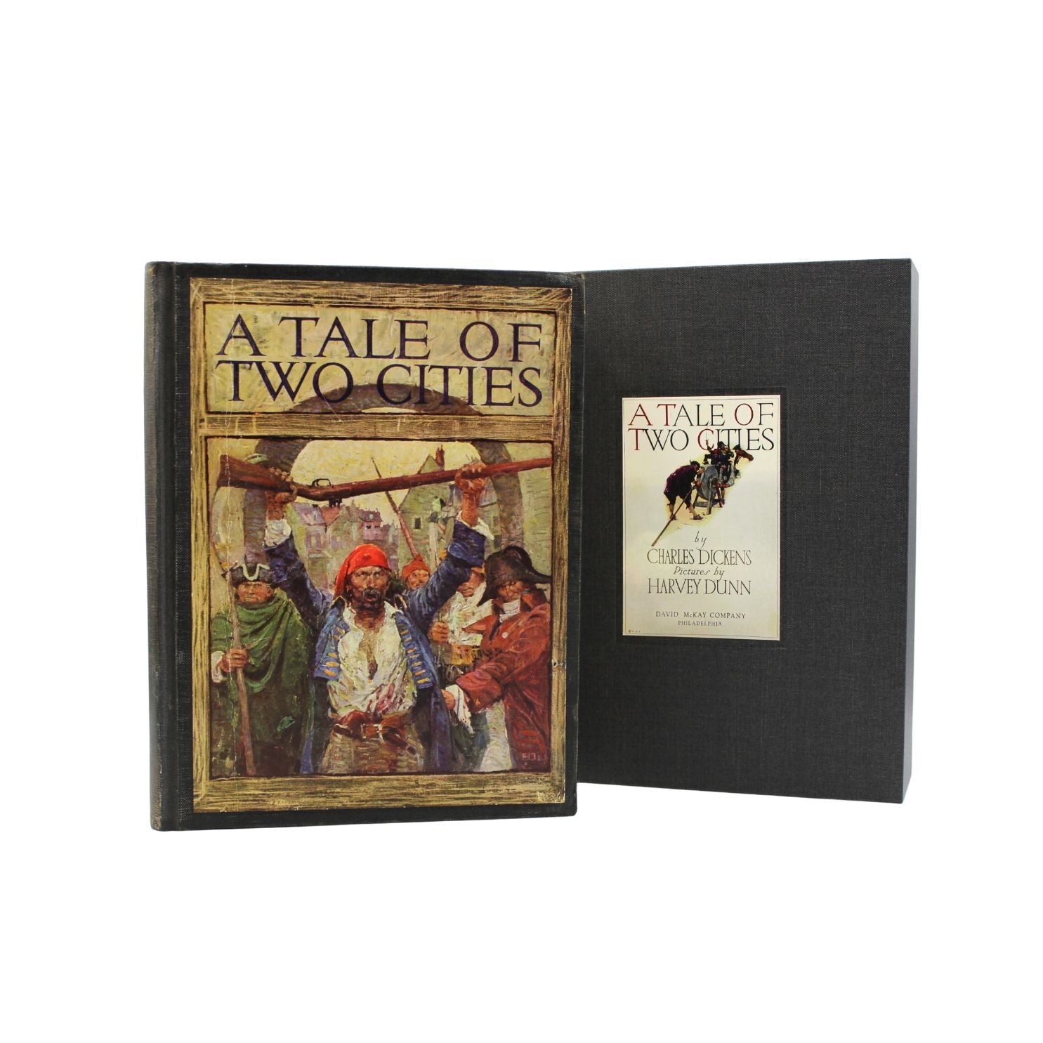 A Tale of Two Cities by Charles Dickens, Illustrated by Harvey Dunn, [n.d.] - The Great Republic
