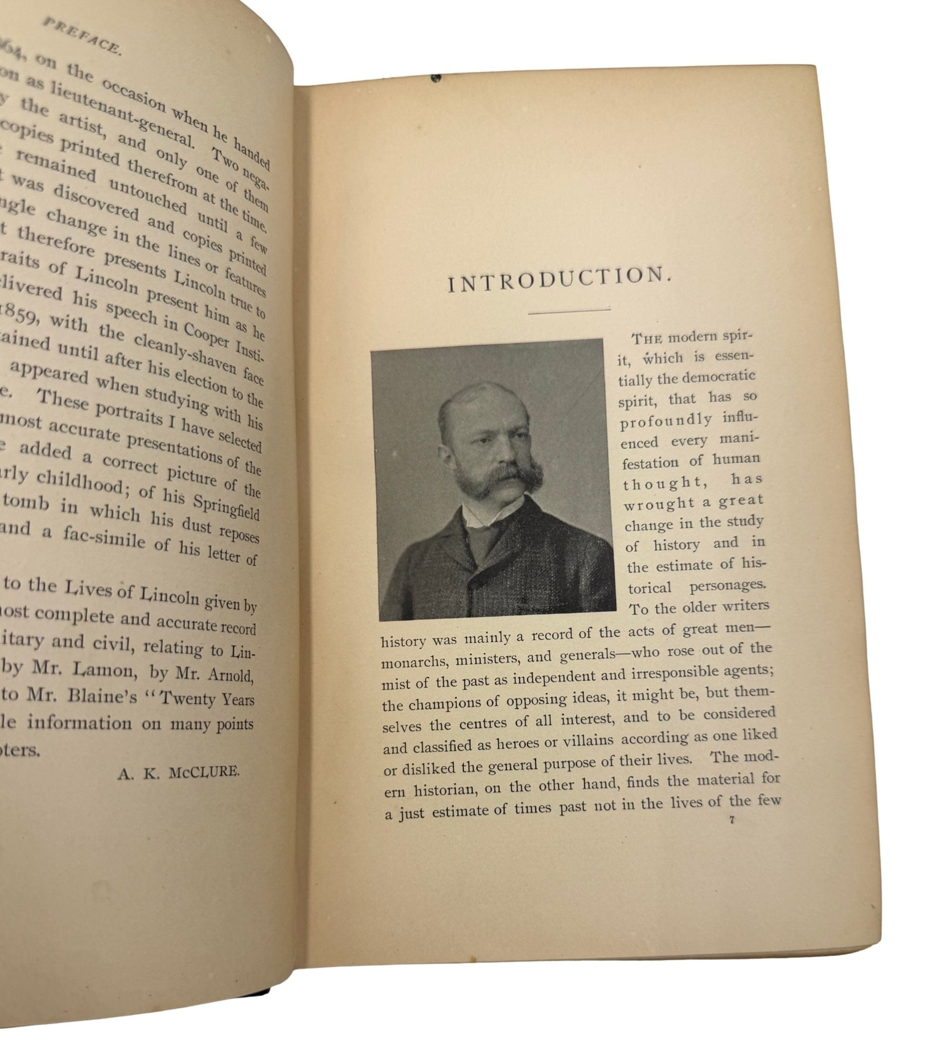 Abraham Lincoln and Men of War-Times by A. K. McClure, in Original Boards, 1892 - The Great Republic